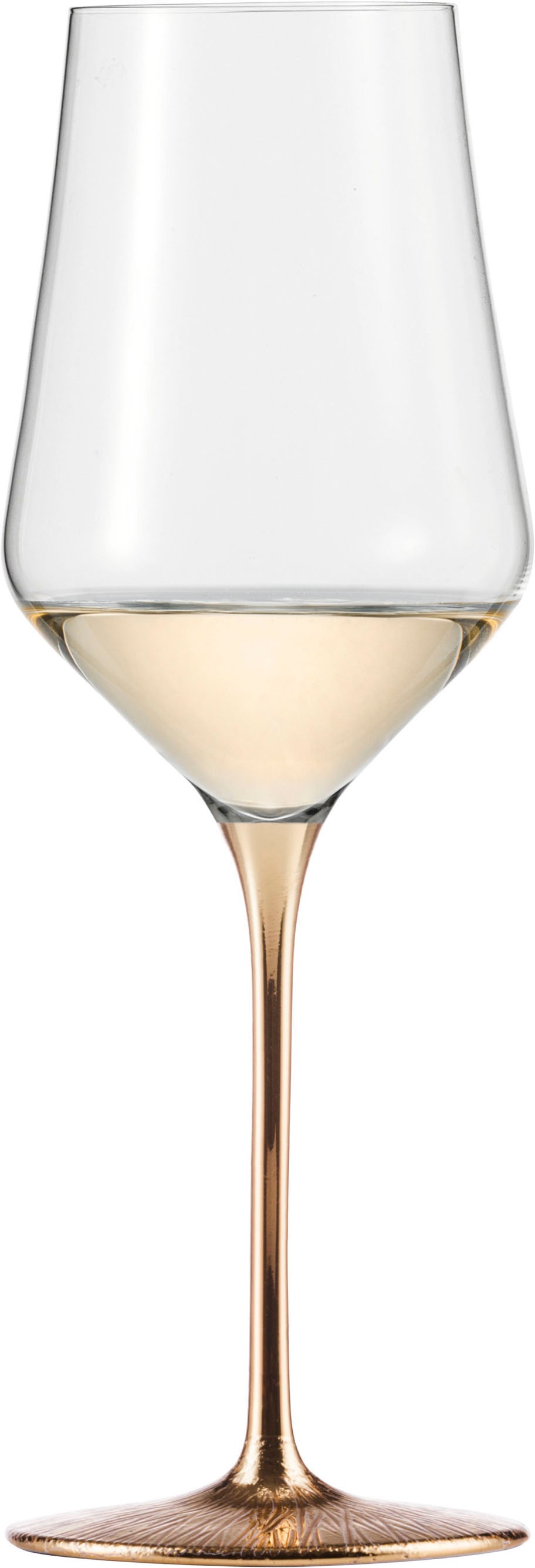 Eisch Germany Weißweinglas »RAVI GOLD, Made in Germany«, (Set, 2 tlg., 2 Weißweingläser im Geschenkkarton), in Handarbeit veredelt mit 24karätigem Gold, 380ml, 2-teilig