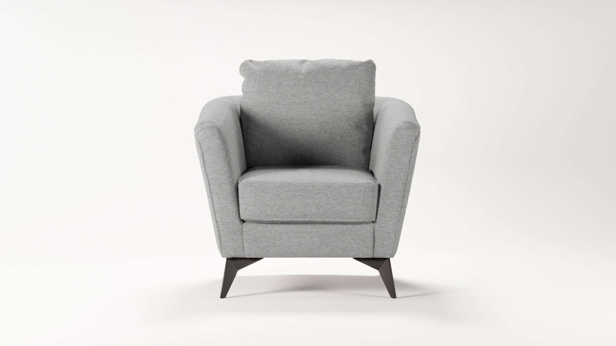 Places of Style Cocktailsessel »MATTHEW Sessel, Maße B/T/H: 83/85/88 cm«, modern, mit Rückenkissen