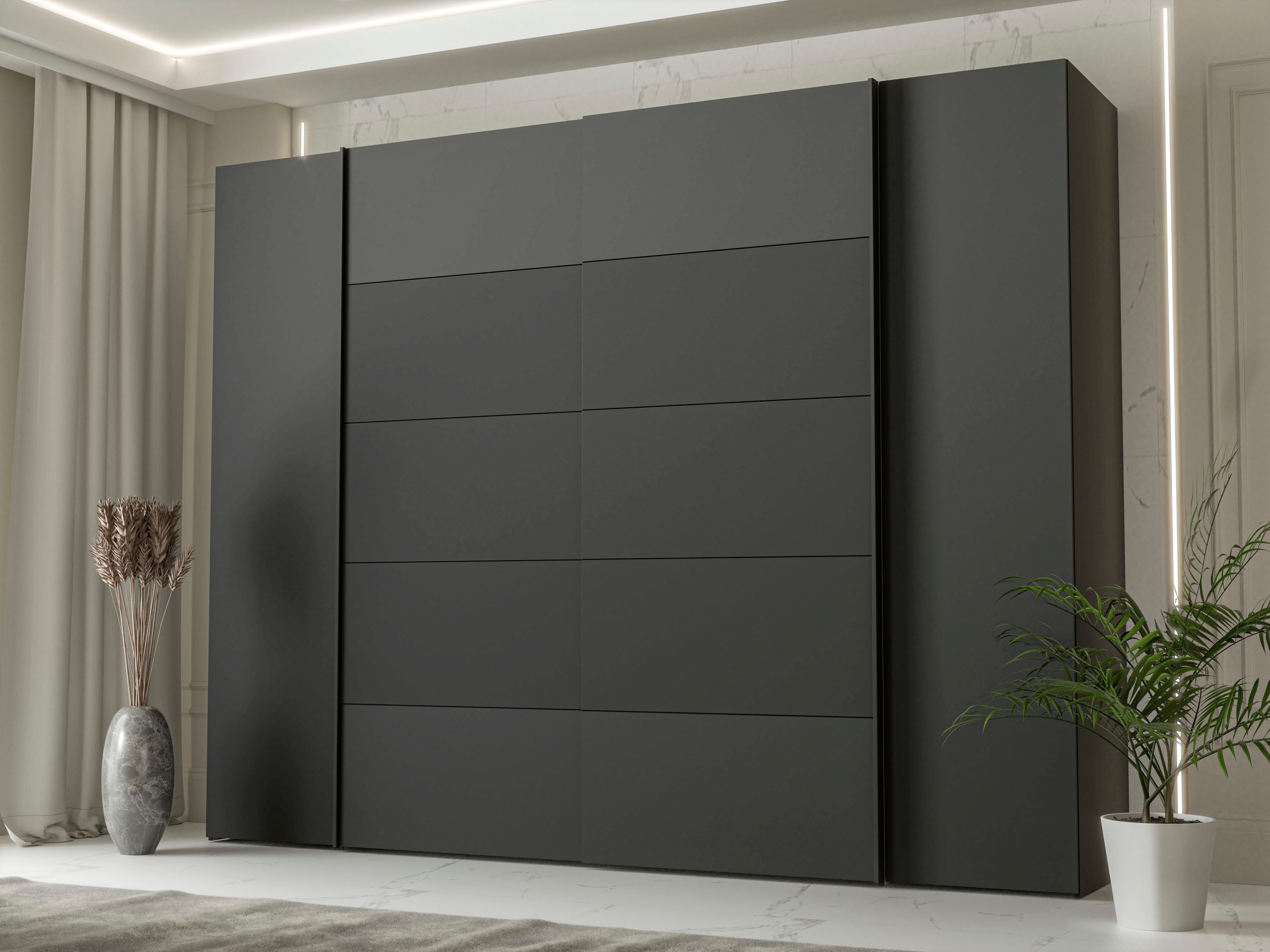 FORTE Dreh-/Schwebetürenschrank "Narago, TOPSELLER, Made in Europe, zeitlos günstig online kaufen