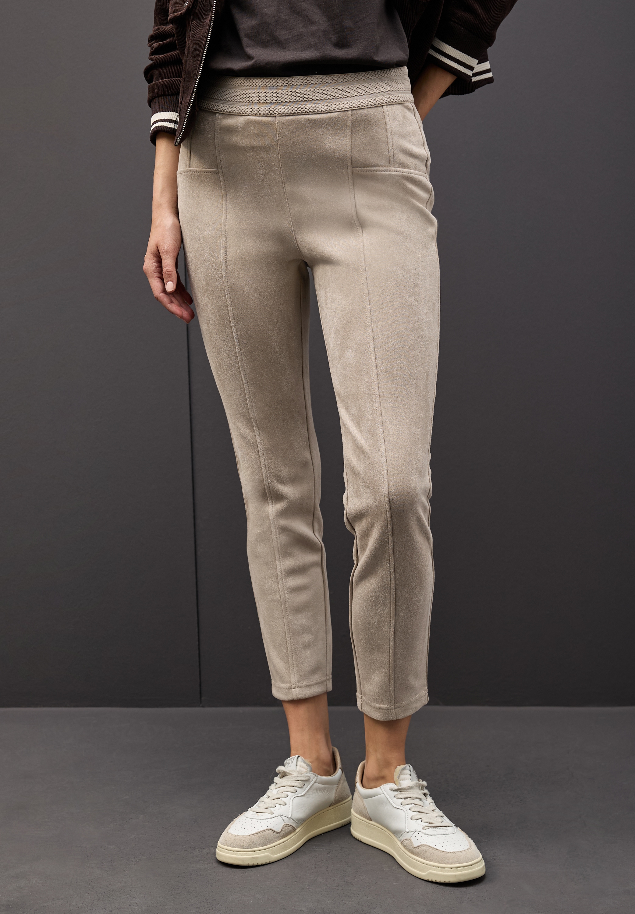 STREET ONE Stoffhose »Style Hope«  mit elastischem Bund