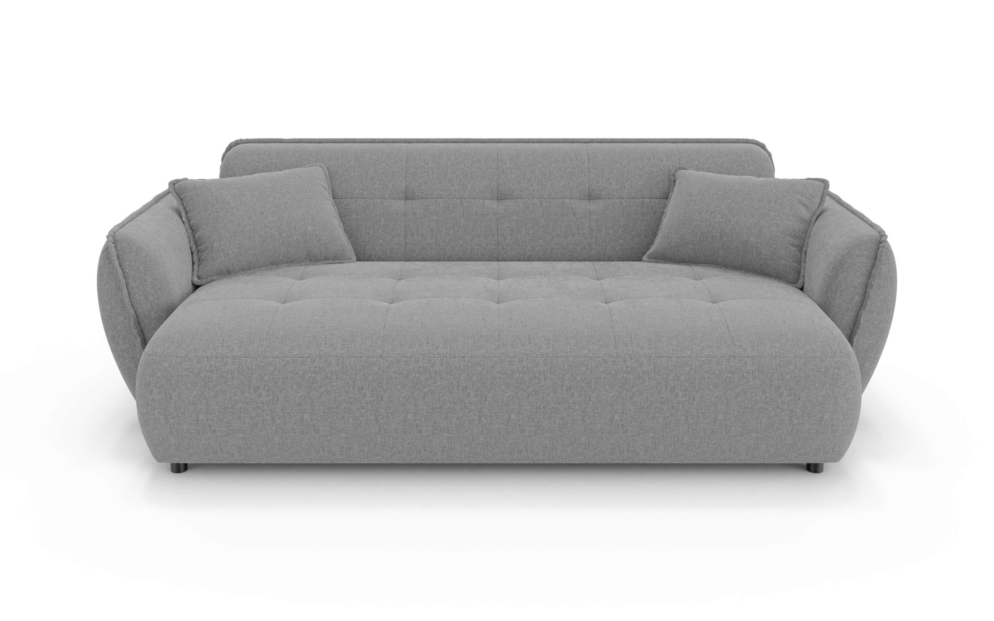 Home affaire Big-Sofa »MIRELDA Design-Sofa mit Steppungen, hoher Sitzkomfort, Breite 251 cm« elegant und bequem, enthält 2 Zierkissen, belastbar bis 480kg