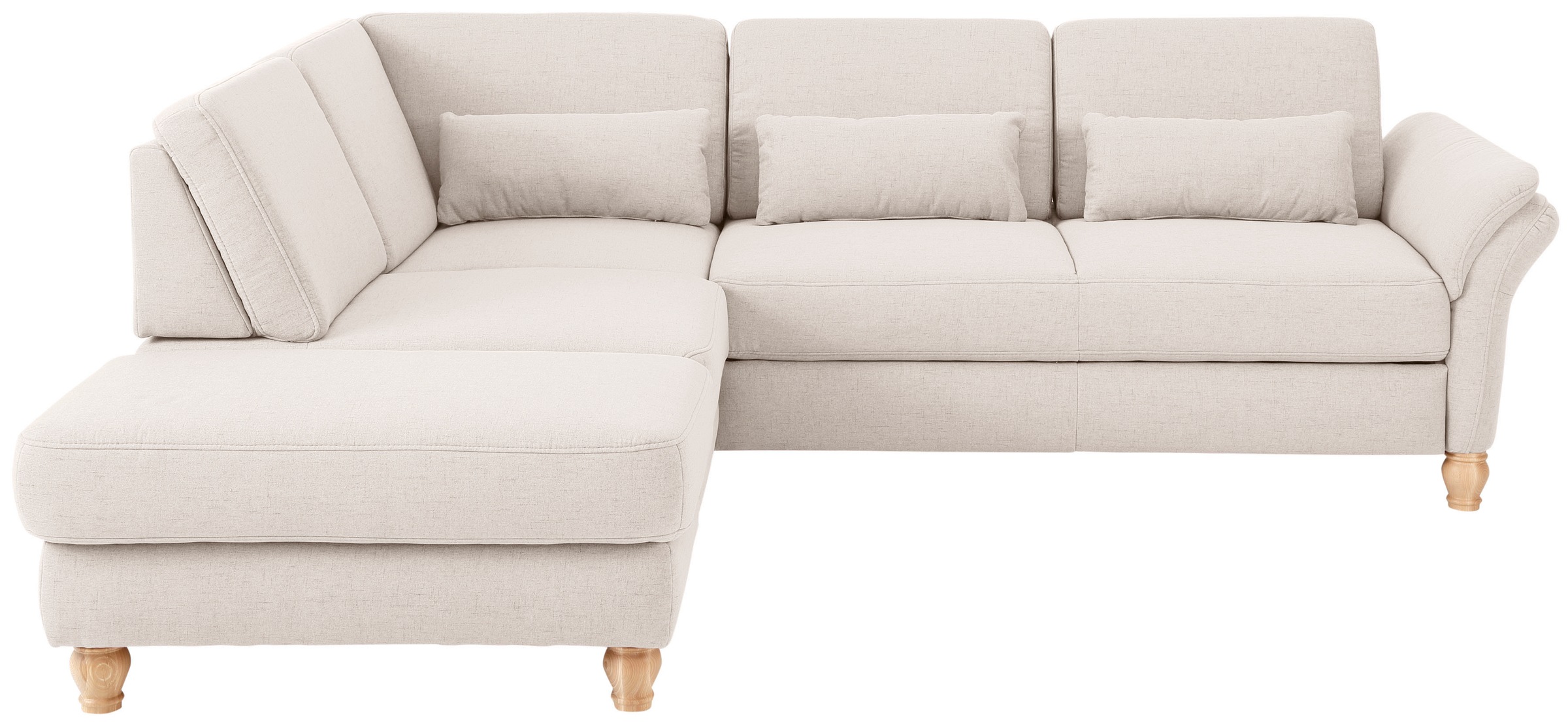 Home affaire Ecksofa »Palace L-Form« incl. Sitztiefenverstellung, wahlweise günstig online kaufen