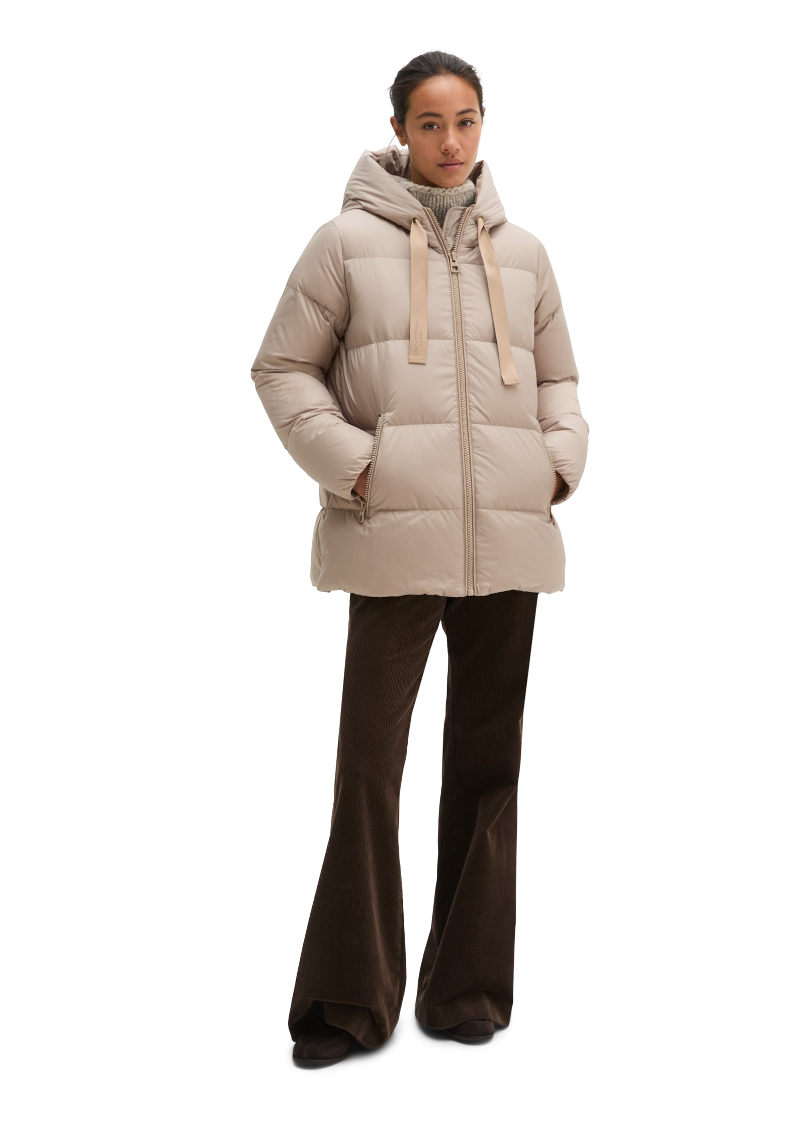Marc O'Polo Daunenjacke »mit Kapuze regular mit wasserabweisender Oberfläche« mit Kapuze Steppjacke