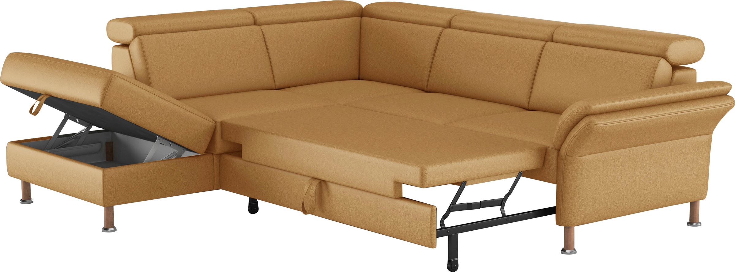Home affaire Ecksofa »Calypso L-Form«, mit Relaxfunktion motorisch im Sofa 2,5- Sitzer