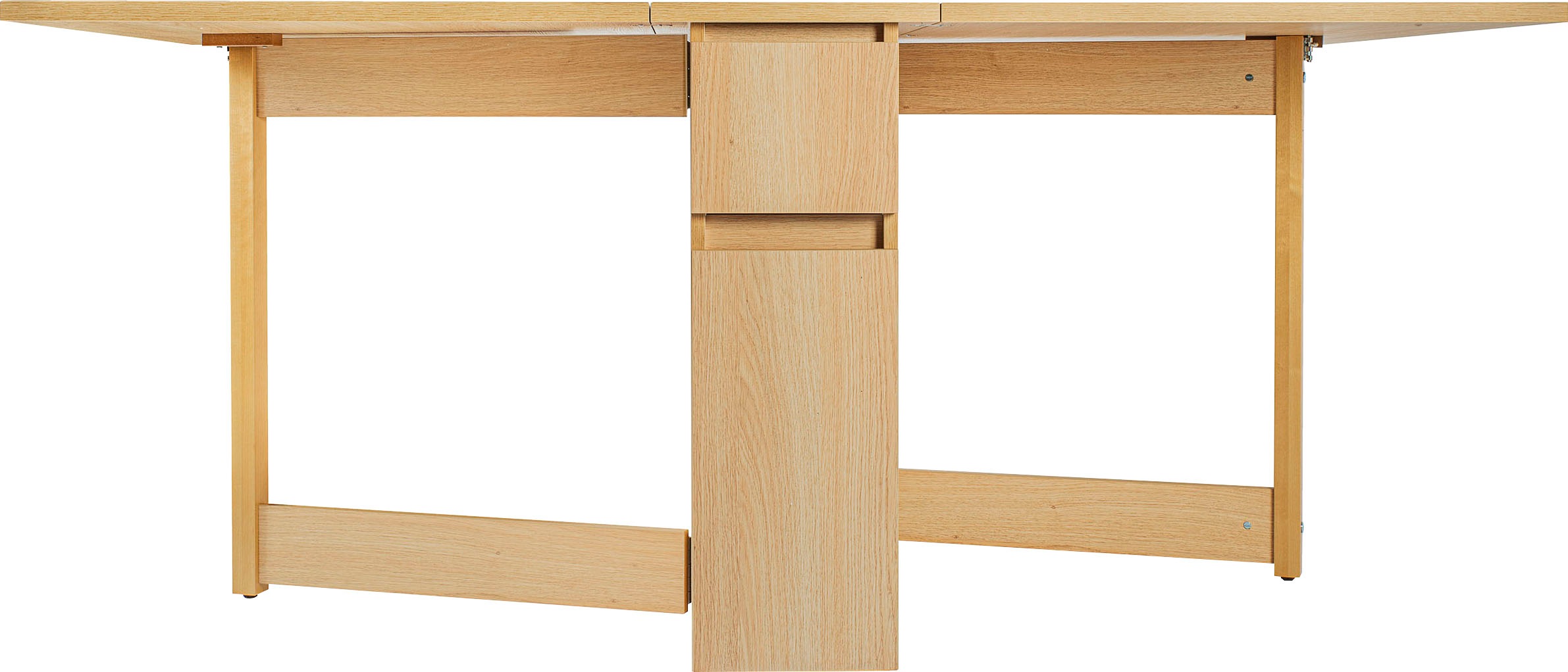 Woodman Esstisch »Jasper«, mit einer rechteckigen Tischplatte und Auszugsfunktion, Breite 90 cm