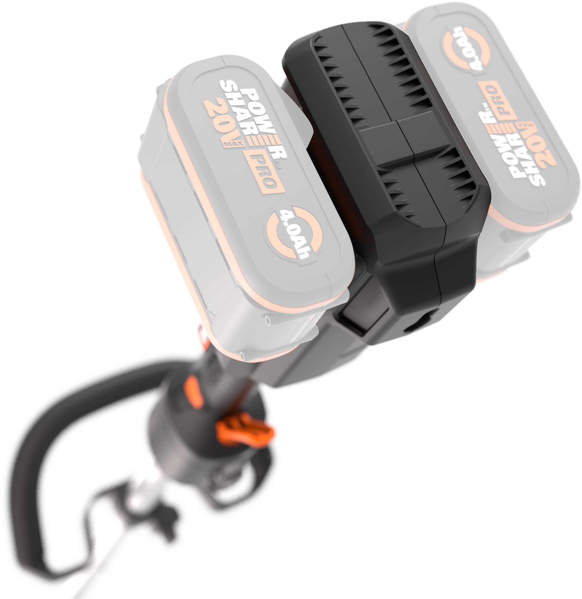 Worx Akku-Rasentrimmer »Nitro WG185E.9«, bürstenloser Motor, max. 4m Fadenlänge, ohne Akku und Ladegerät