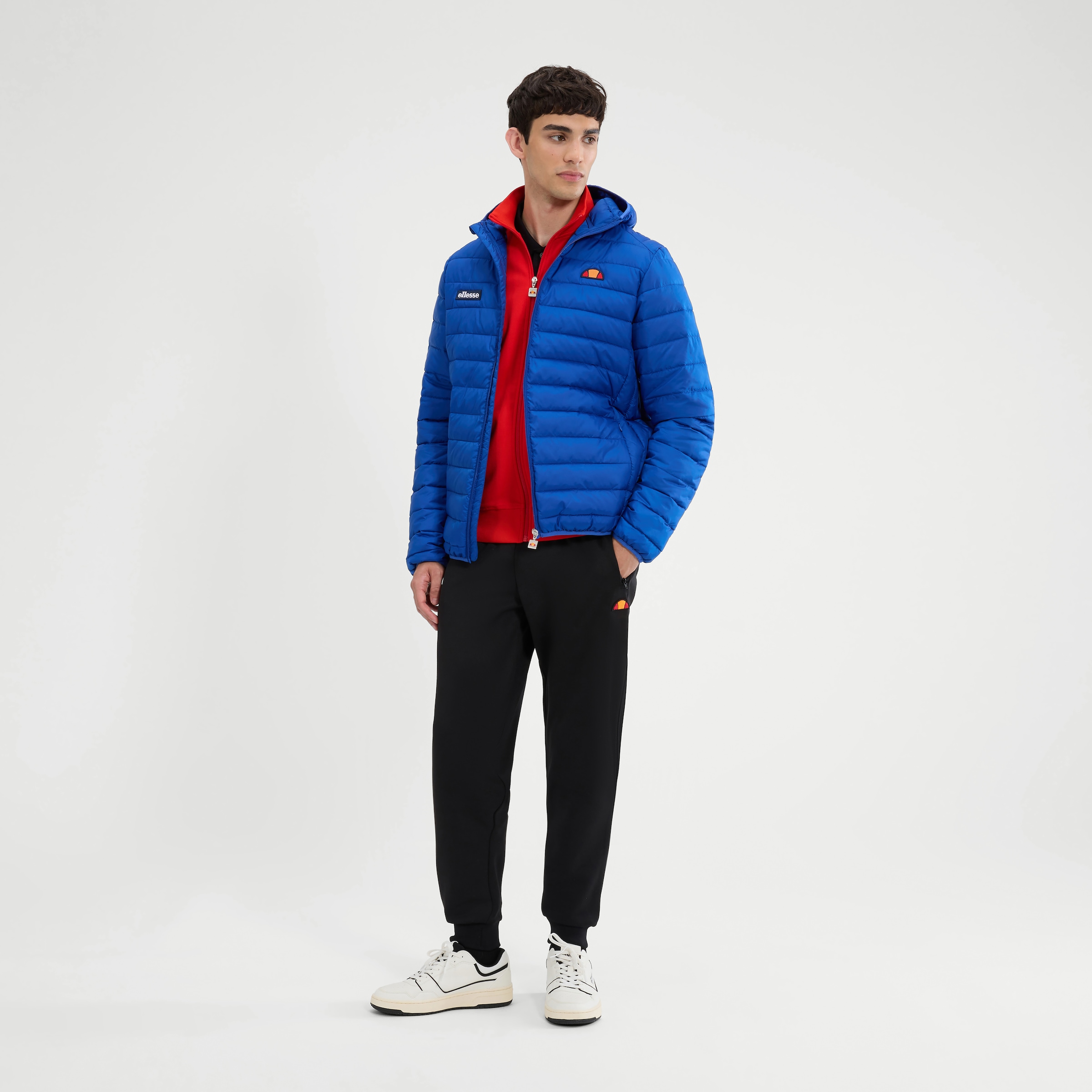 Ellesse Outdoorjacke »Lombardy Padded Jacket« mit Kapuze mit hochschließendem Kragen, wasserabweisend