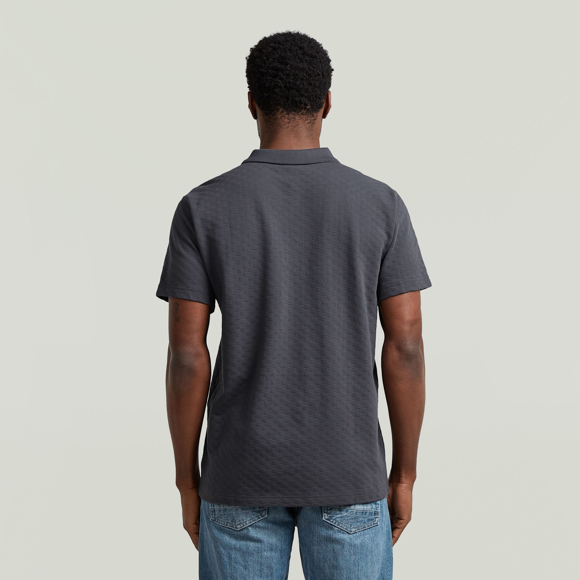 G-STAR Poloshirt »Core Regular Jacquard Polo« aus Baumwolle
