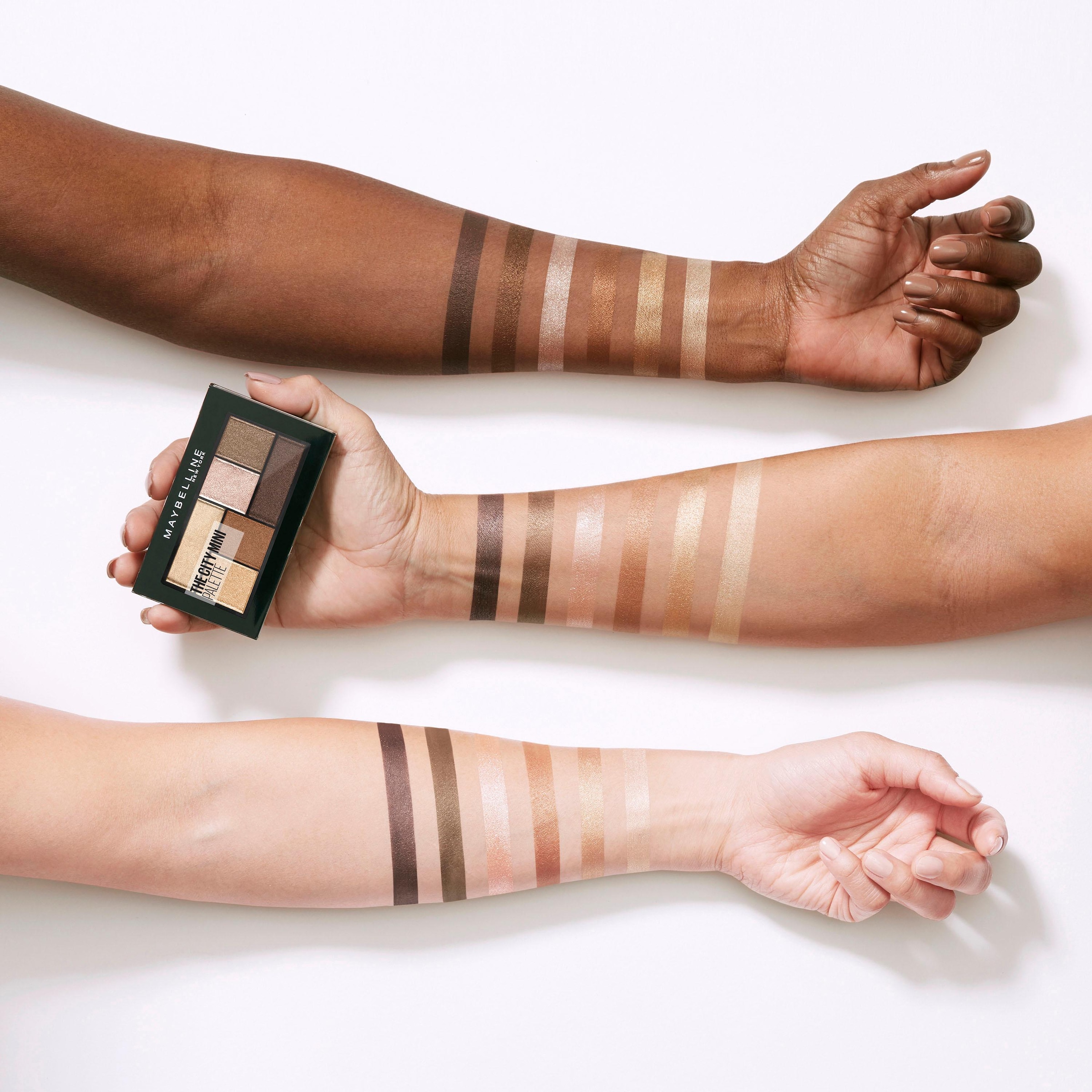 MAYBELLINE NEW YORK Lidschatten-Palette »The City Mini«, mit verschiedenen Nuancen