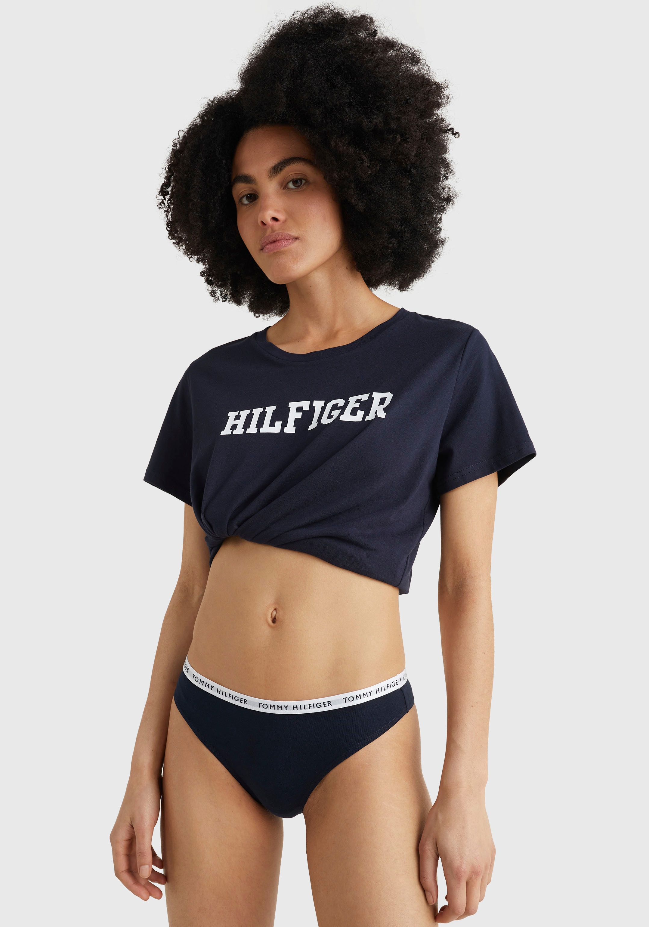 Tommy Hilfiger Underwear Slip, (3 St.), mit schmalem Logobündchen