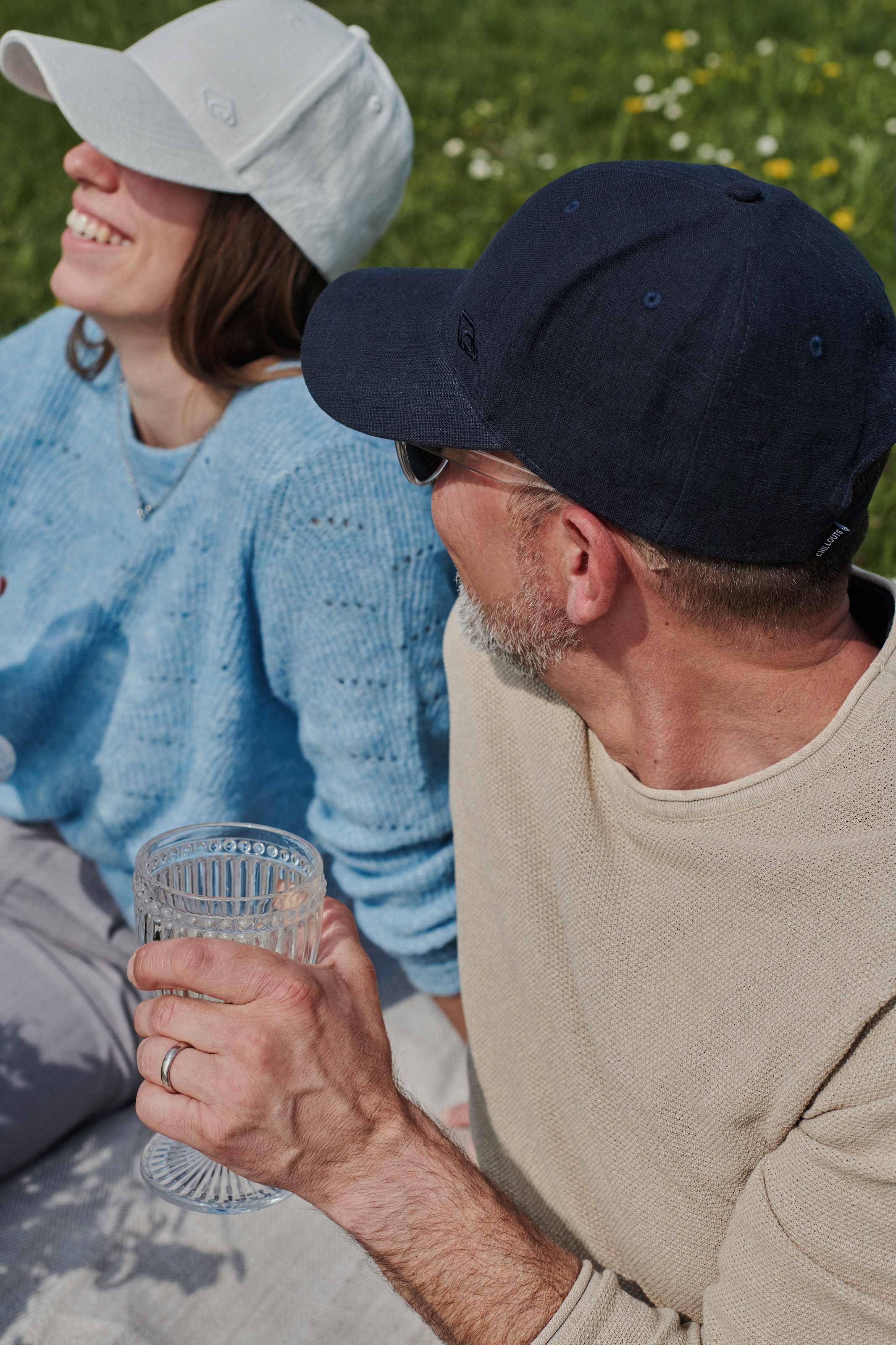 chillouts Baseball Cap »Merlot Hat« Stylische Baseball-Cap aus natürlichem Leinen