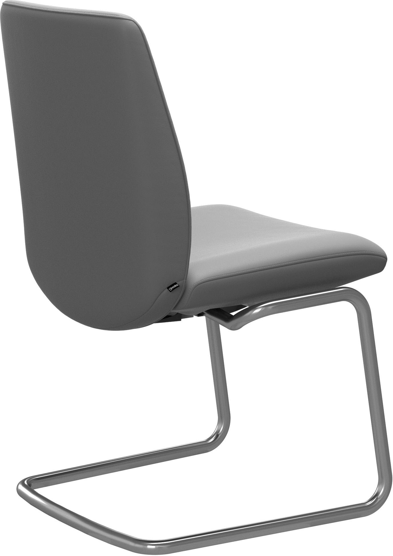 Stressless® Polsterstuhl »Laurel«, Leder BATICK, Low Back, Größe L, mit Beinen aus Stahl in Schwarz matt