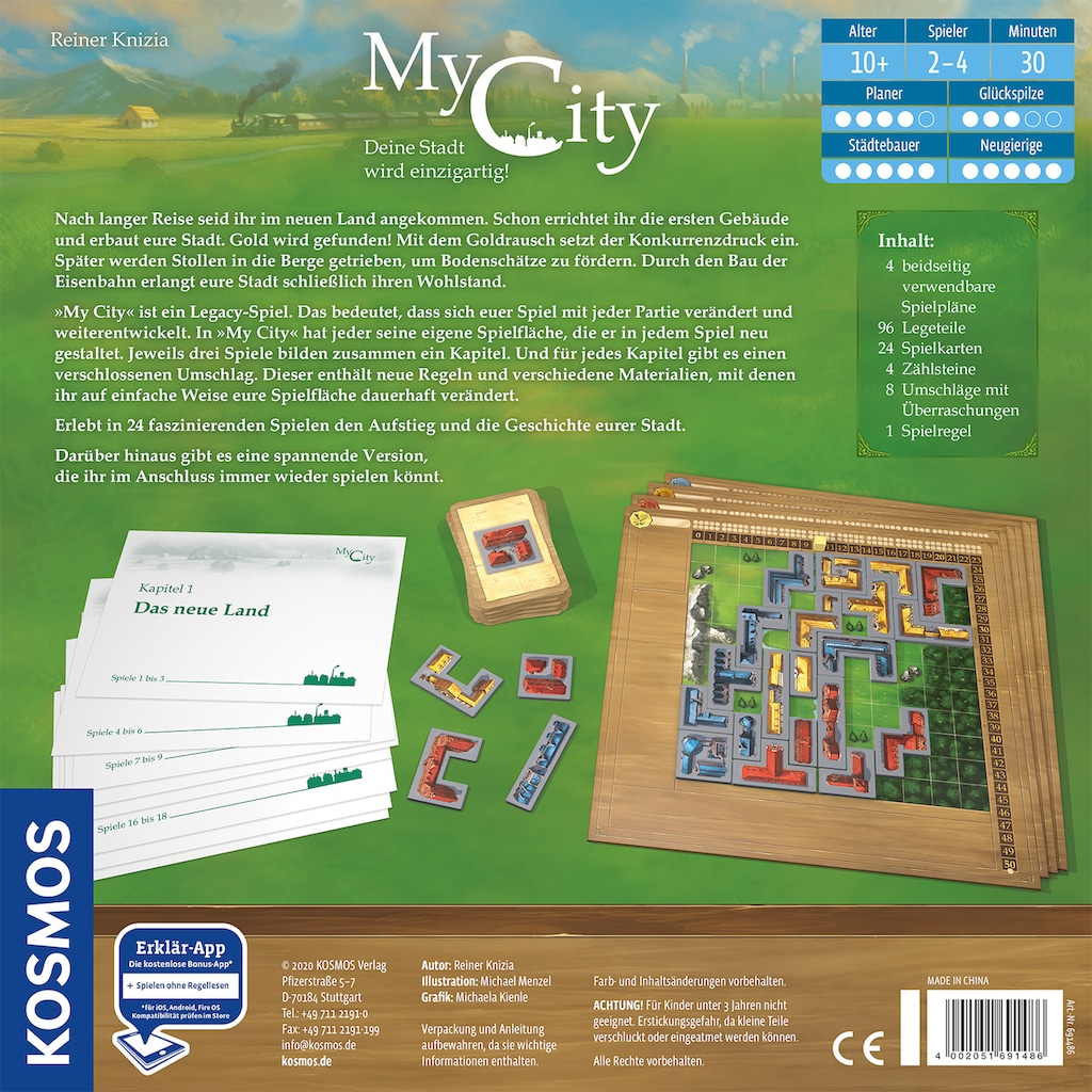 Kosmos Spiel »My City«