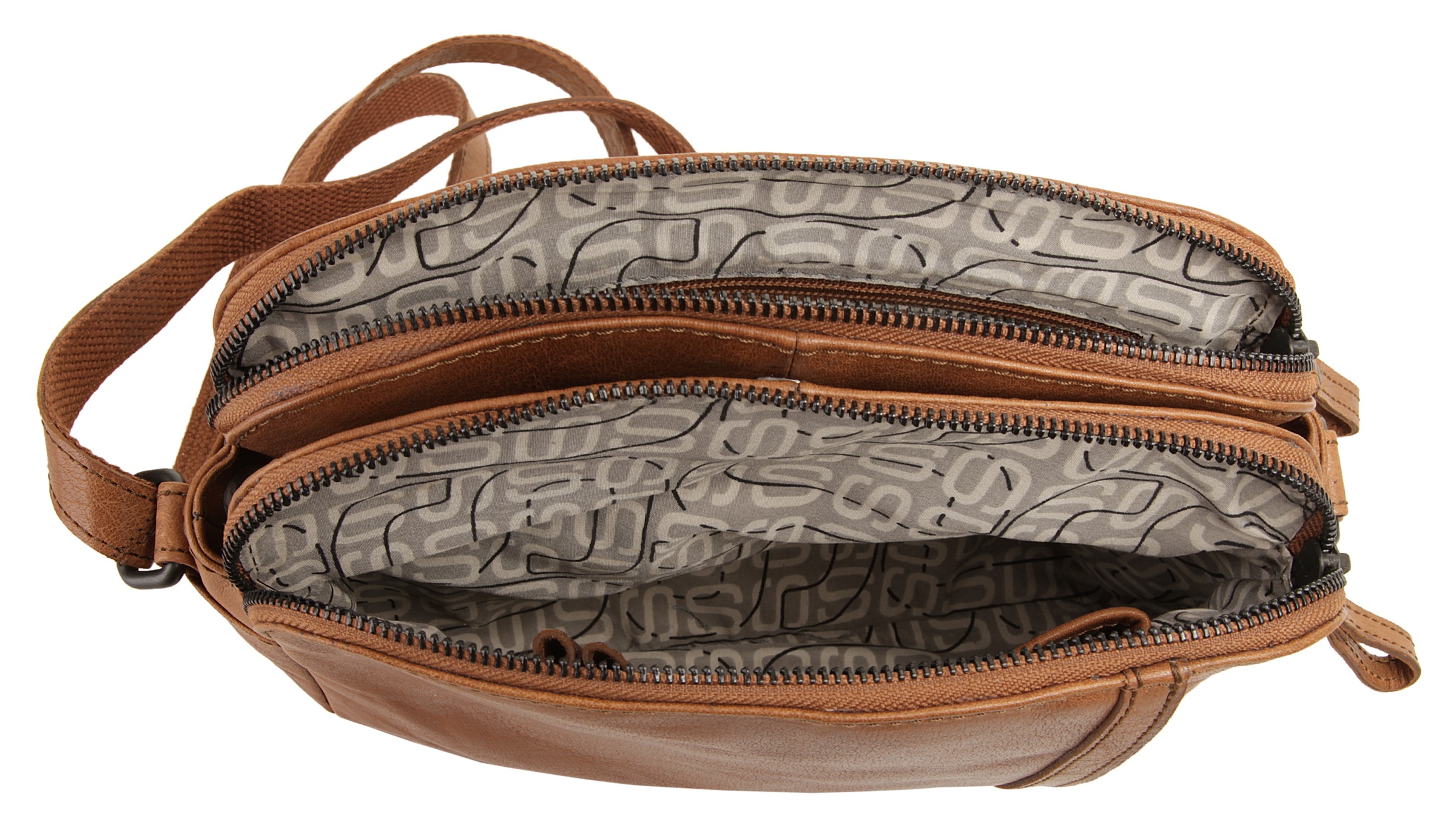 Spikes & Sparrow Umhängetasche echt Leder