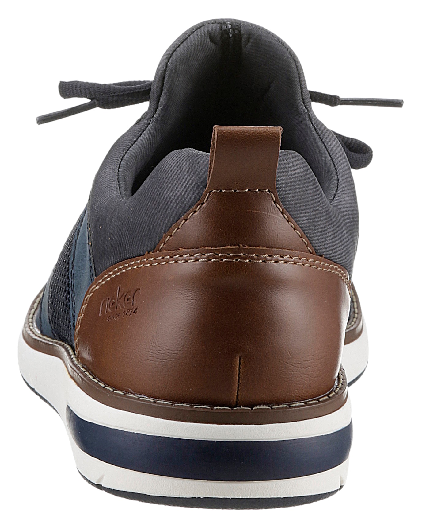 Rieker Slip-On Sneaker, Slipper, Freizeitschuh, Halbschuh mit modischer Laufsohle