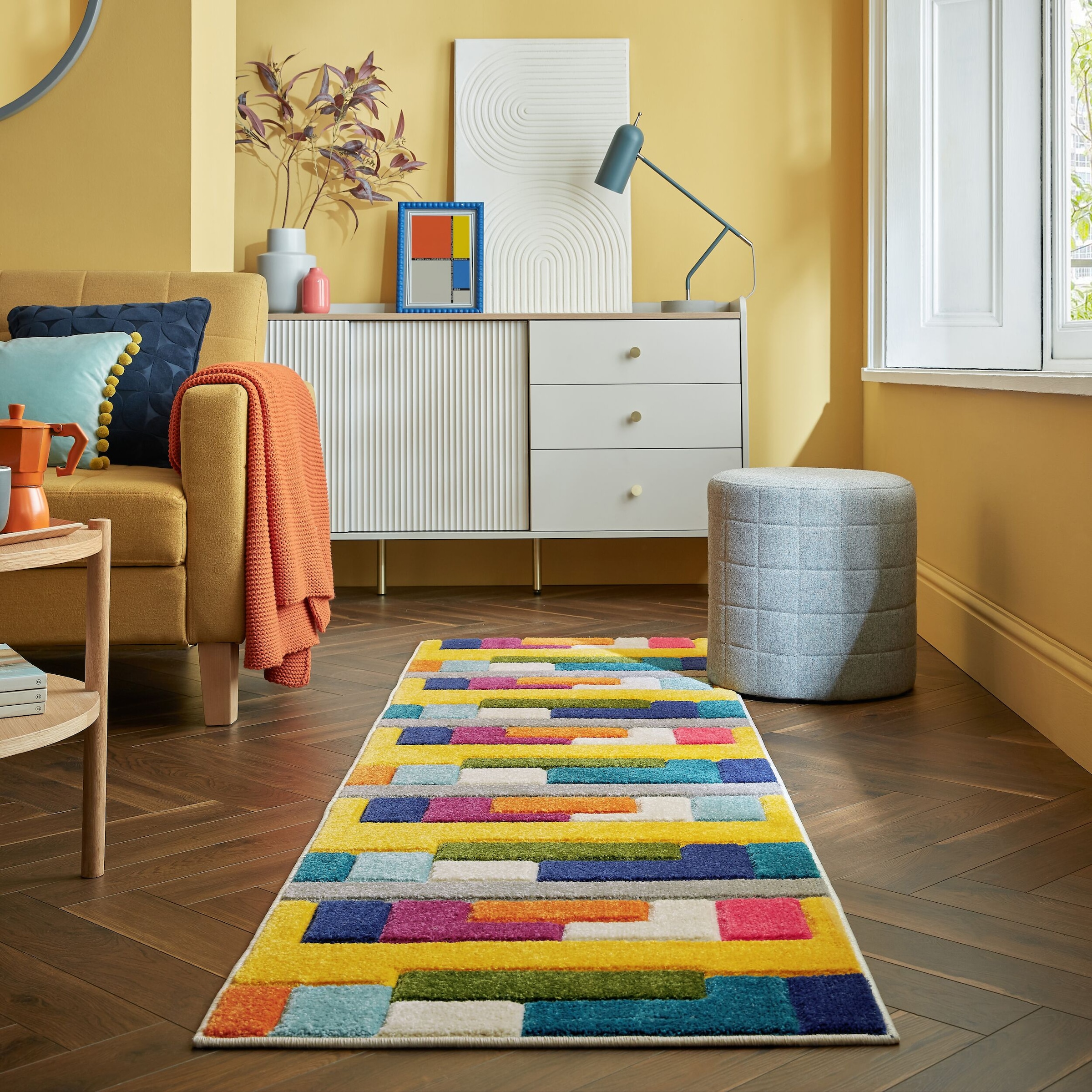 FLAIR RUGS Teppich »Spectrum«, rechteckig, 8 mm Höhe, Handgeschnitzt Teppic günstig online kaufen