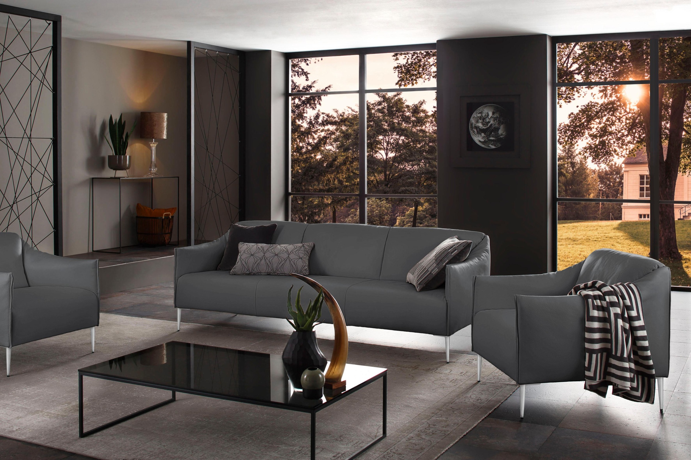 W.SCHILLIG Cocktailsessel »sally«, mit Metallfüßen in Chrom glänzend