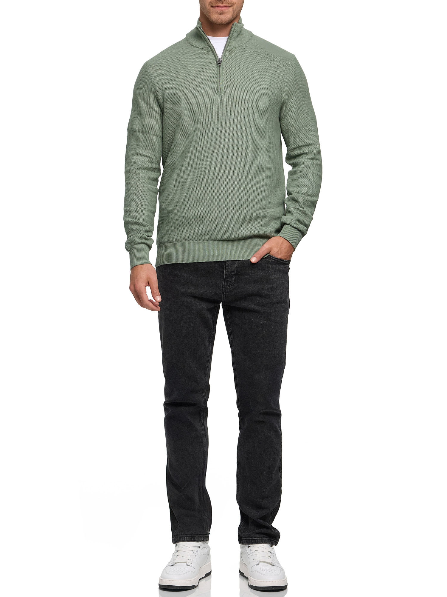 Indicode Troyer »INBarcerle Half Zip«