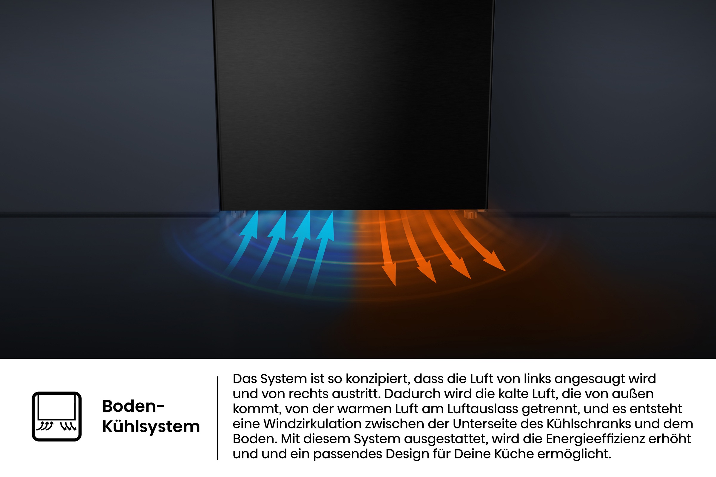 Hisense Kühl-/Gefrierkombination »RB5K330GSFC«, Perfect Kitchenfit