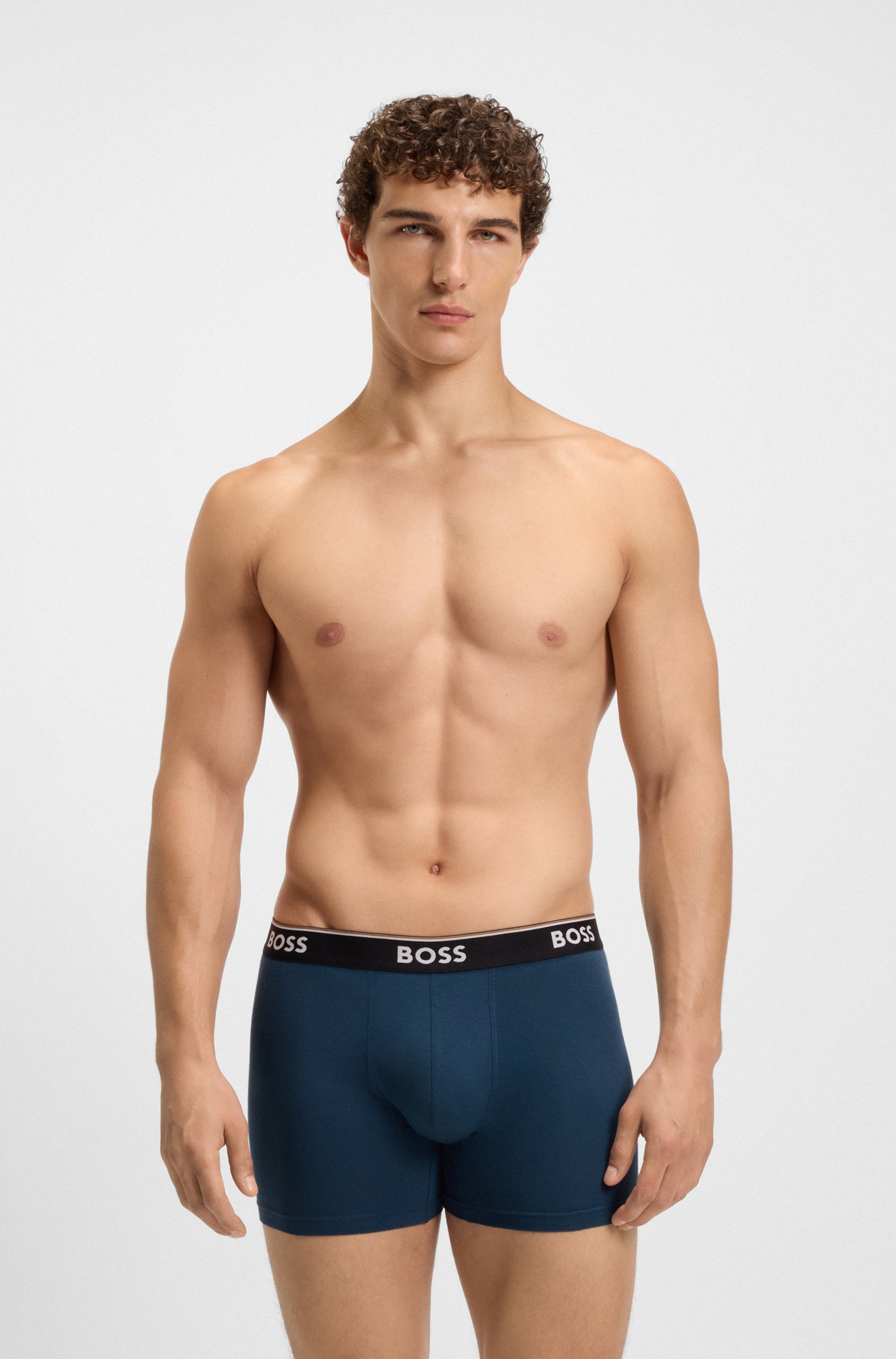 BOSS Boxershorts »BoxerBr 3P Power«, (3 St.)