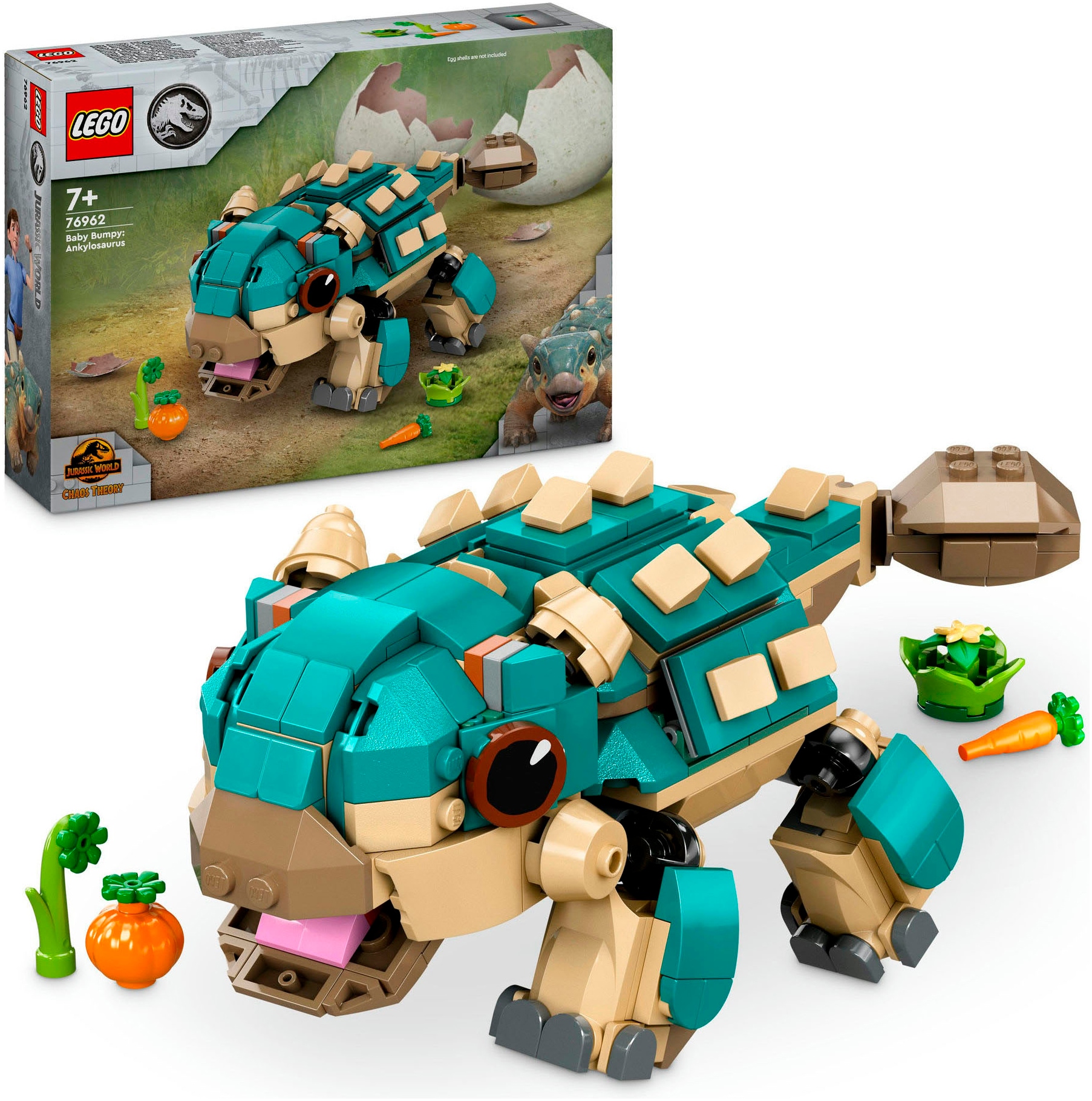 Konstruktionsspielsteine »Baby Bumpy: Ankylosaurus (76962), LEGO Jurassic World«, (358...