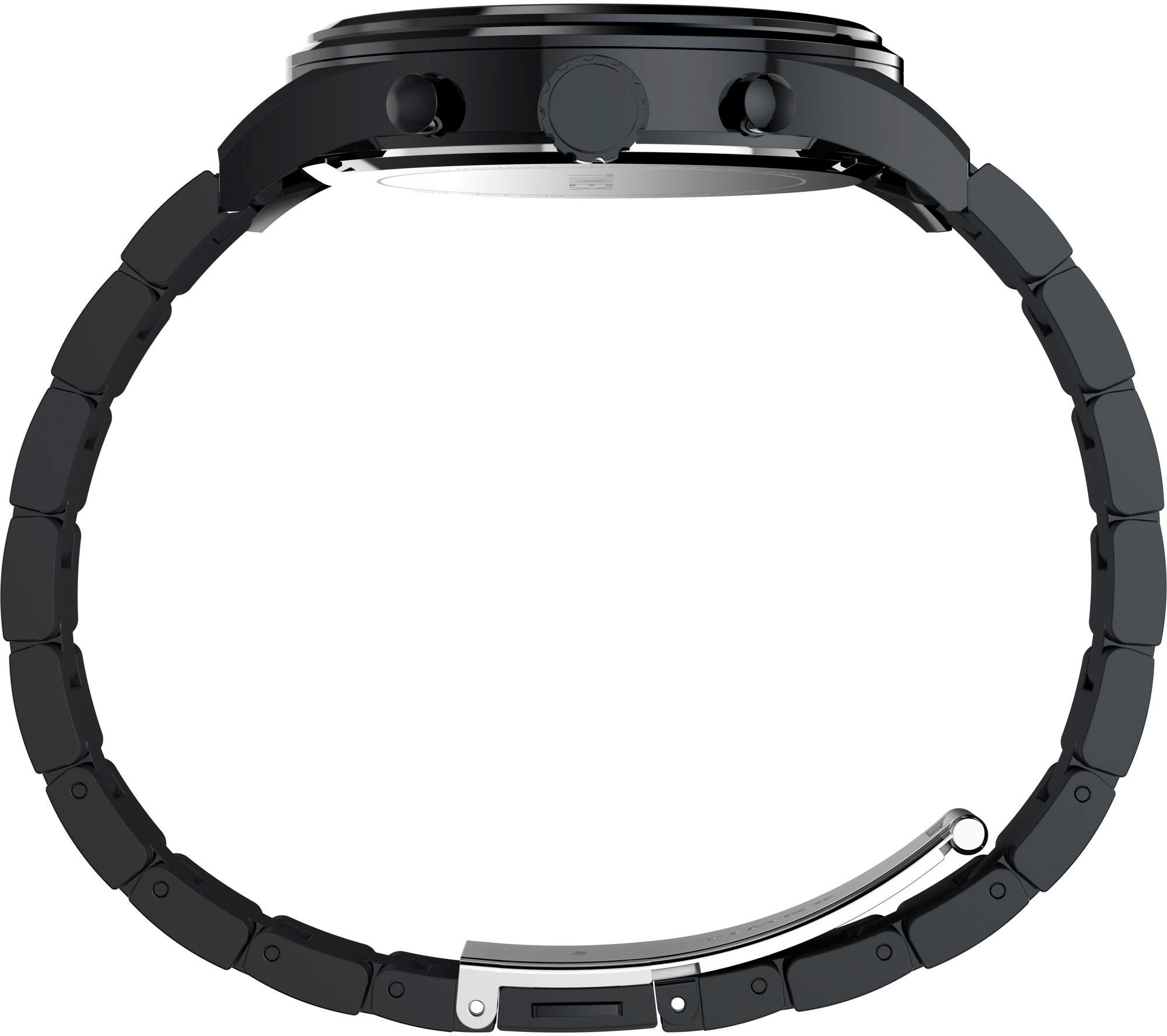 Timex Chronograph »DRESS CHRONO« Quarzuhr, Armbanduhr, Herrenuhr,Edelstahlarmband,Stoppfunktion,Tag