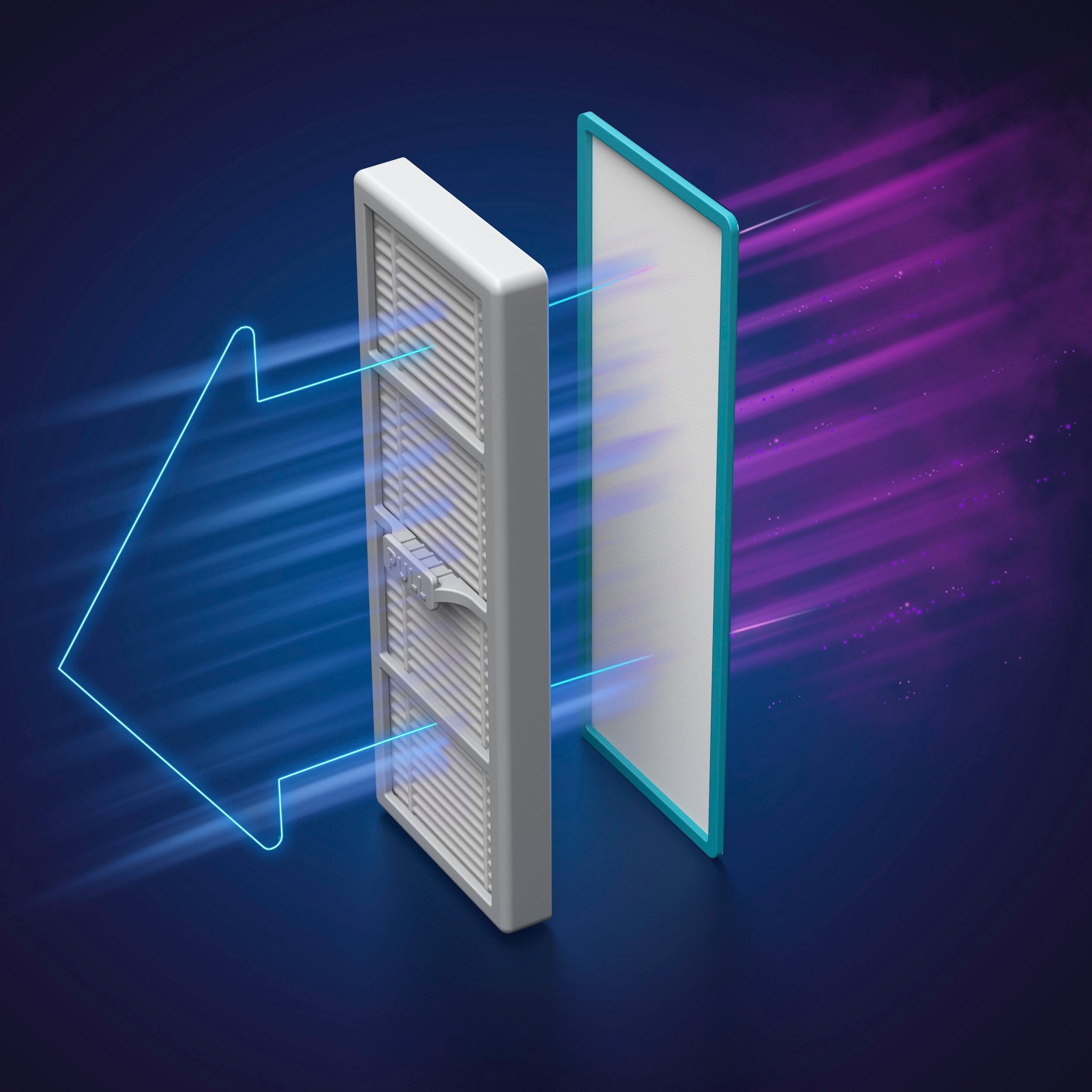 Philips Bodenwischer-Set »XV1473/00«, (Packung, 4 St.), für Saugroboter XU7000/01, XU7100/01 mit 2x Filter, 1x Seitenbürsten