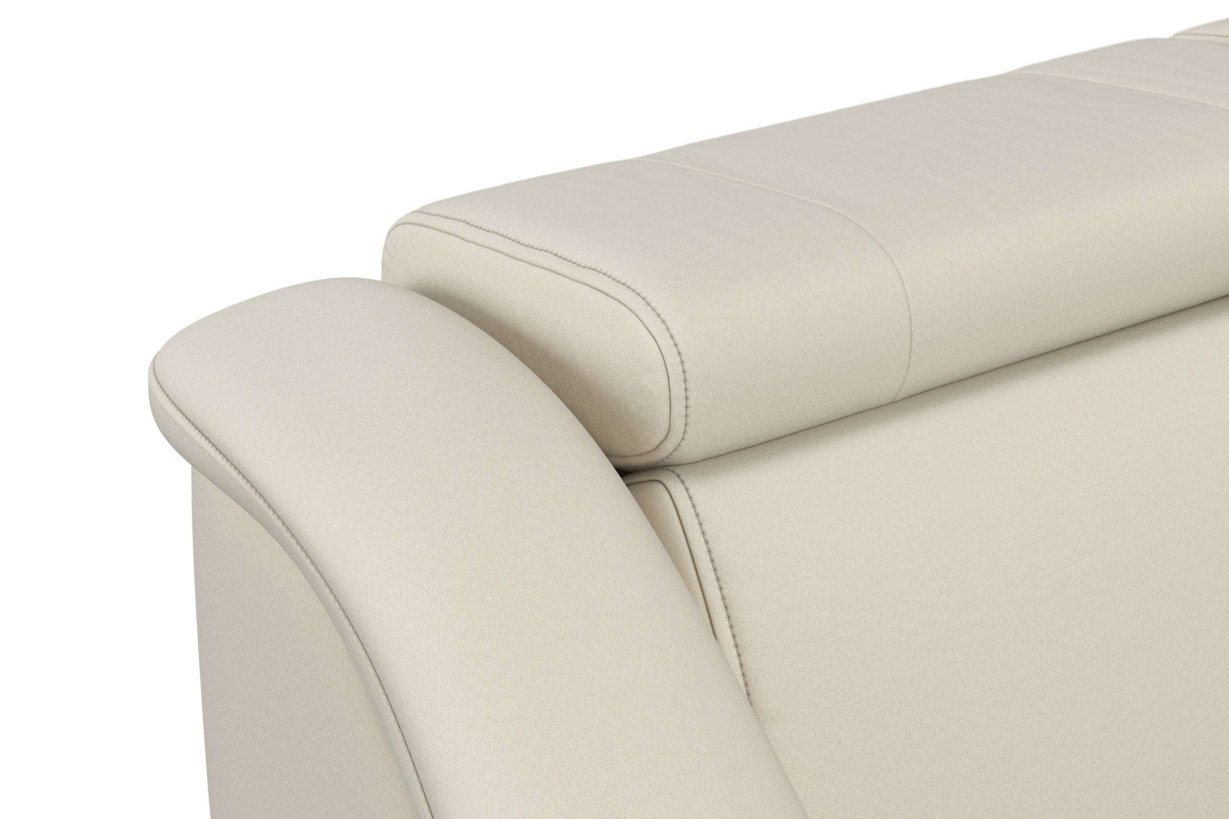 sit&more Ecksofa »Freetown L-Form«, inklusive Kopfteilverstellung und komfortablem Federkern