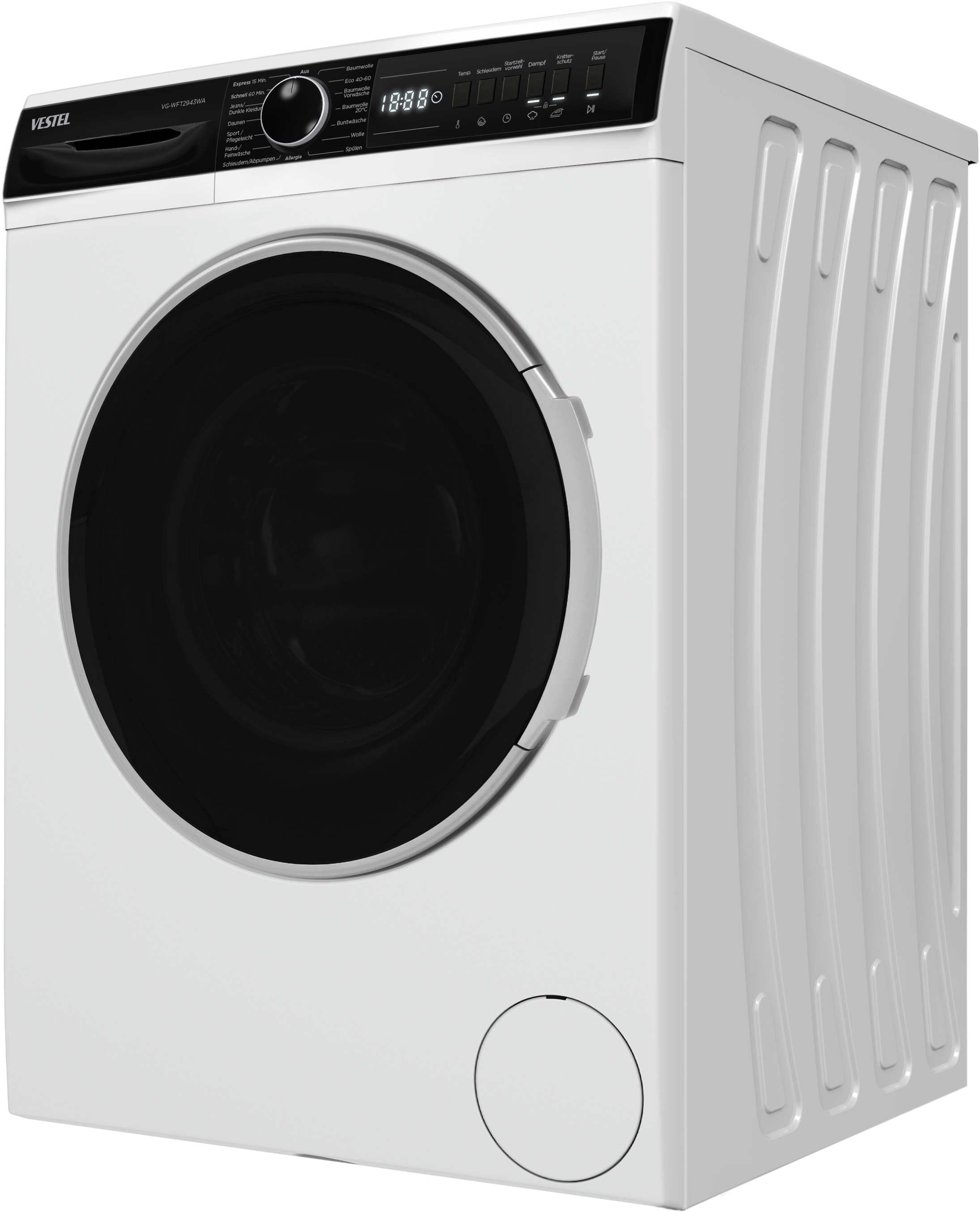 VESTEL Waschmaschine »VG-WFT2943WA«, 9 kg, 1400 U/min