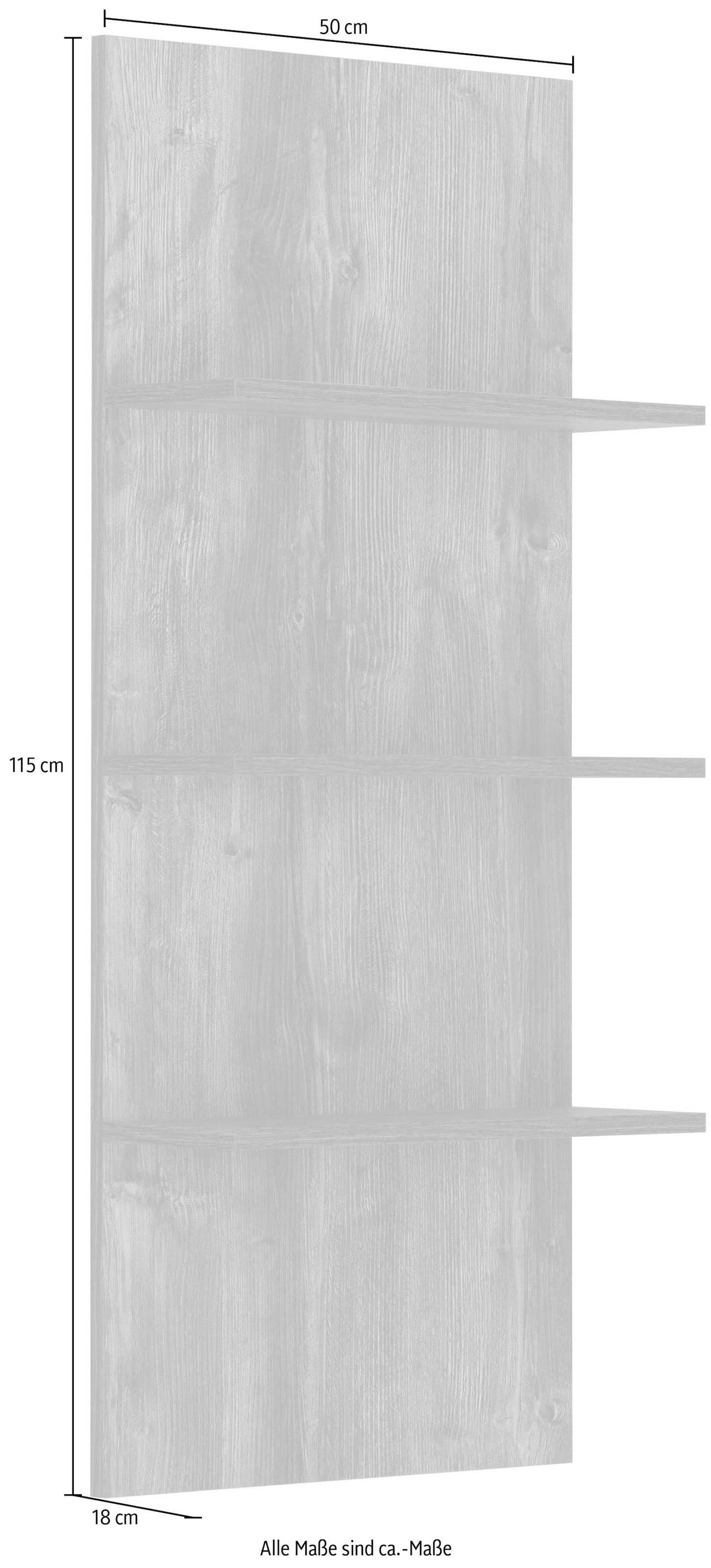 HELD MÖBEL Ablageregal »Brindisi«, 50 cm breit, viel Ablagefläche auf Raten  kaufen