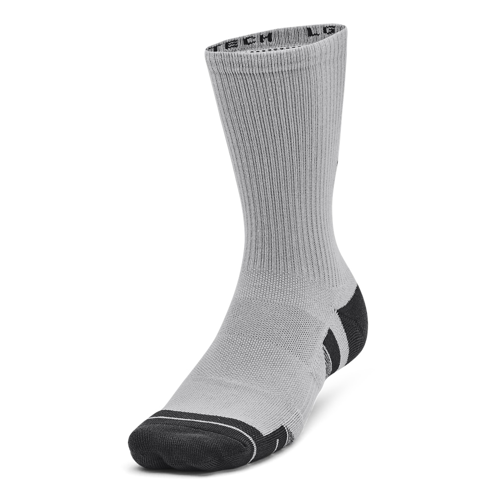 Under Armour® Tennissocken »Unisex UA Performance Tech-Crew-Socken im 3er-Pack« 3 Stk. tlg. für Squash und aktive Freizeit, flexible Passform, sportlicher Stil