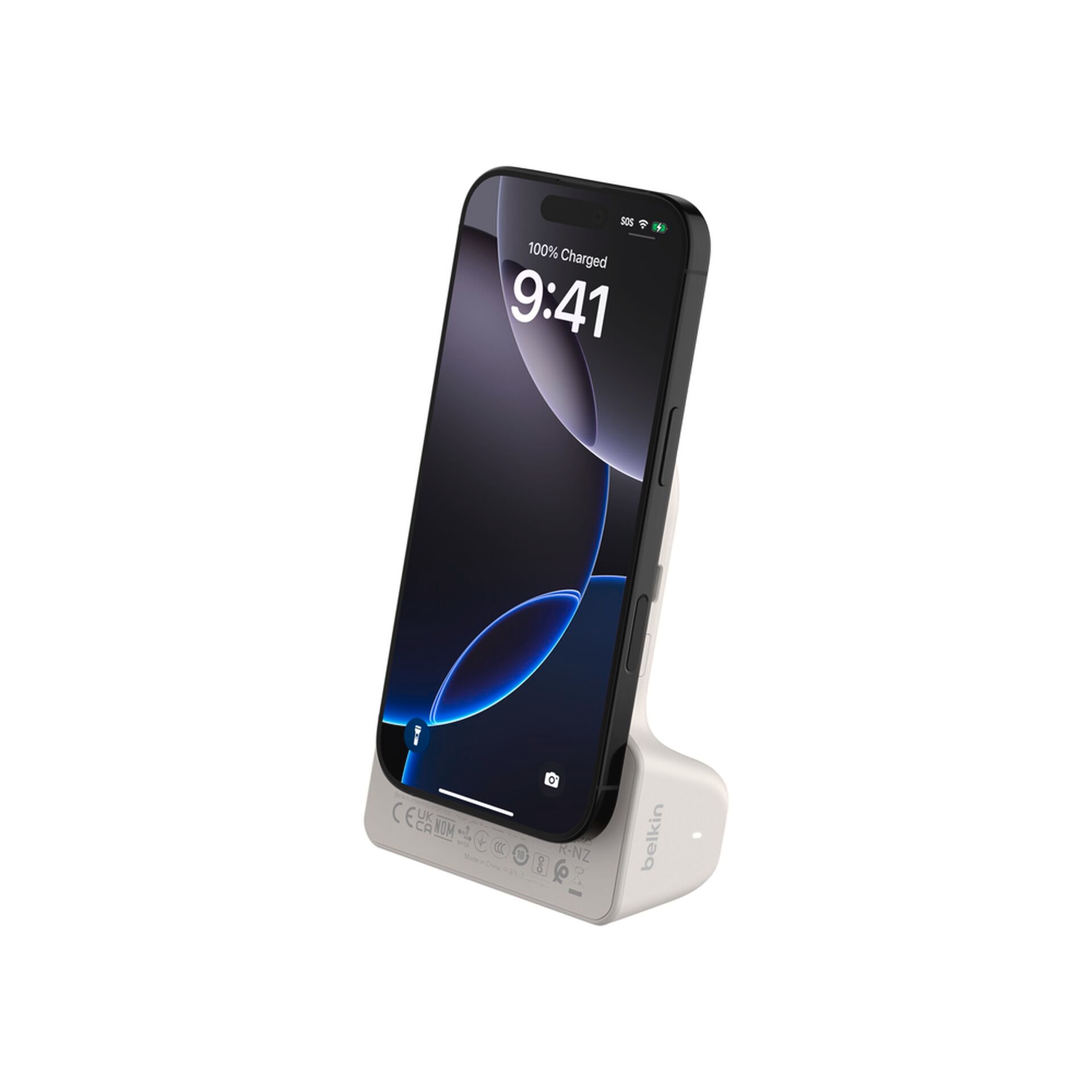 Belkin Powerbank »Stage Power Grip Magnetischer Kamerahalter« Belkin Stage Power Grip 10.000mAh,7,5 W Powerbank,sand