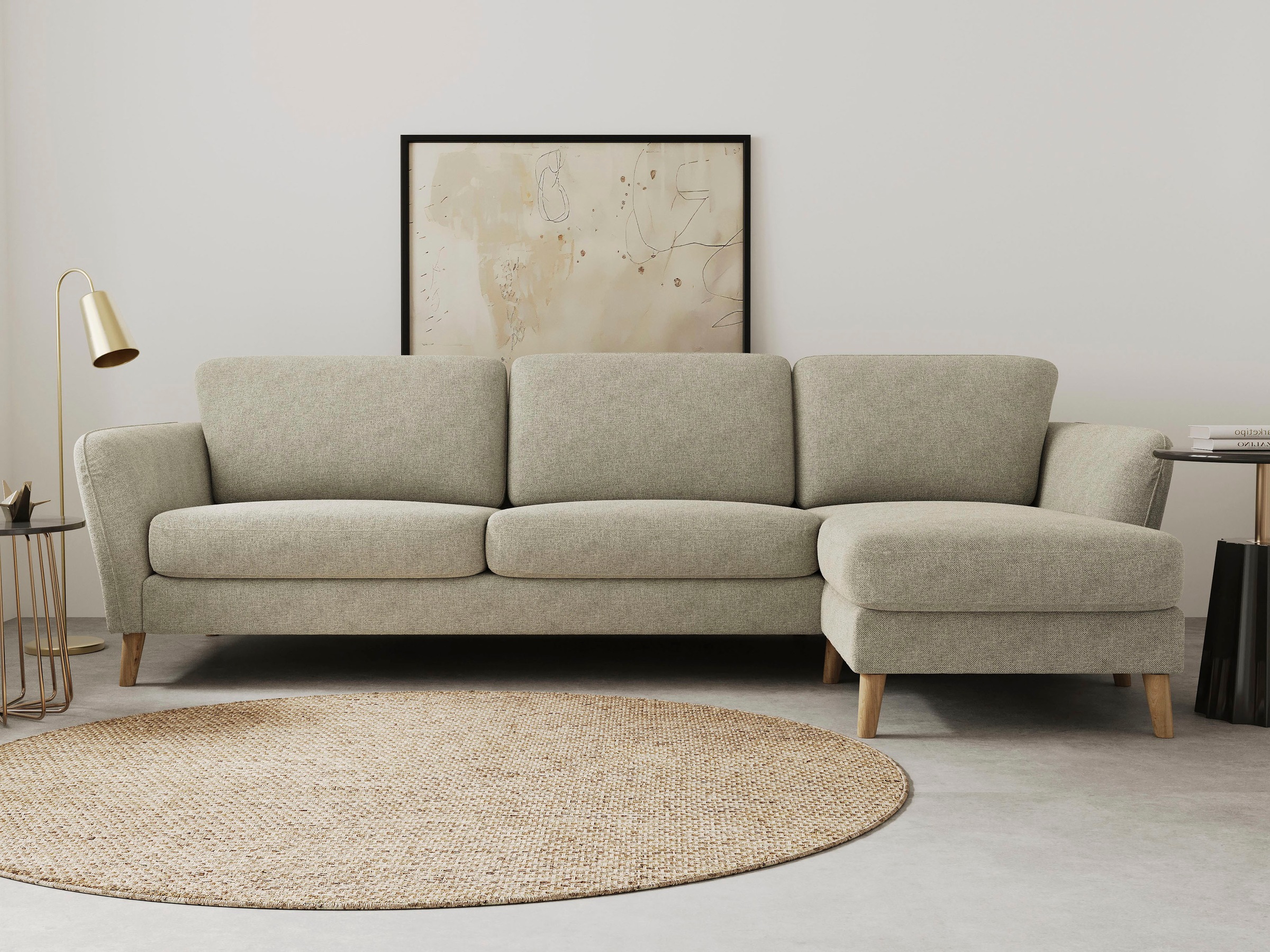 Home affaire Ecksofa »MARSEILLE (279/152cm),L-Form, Rec. rechts/links, vers günstig online kaufen