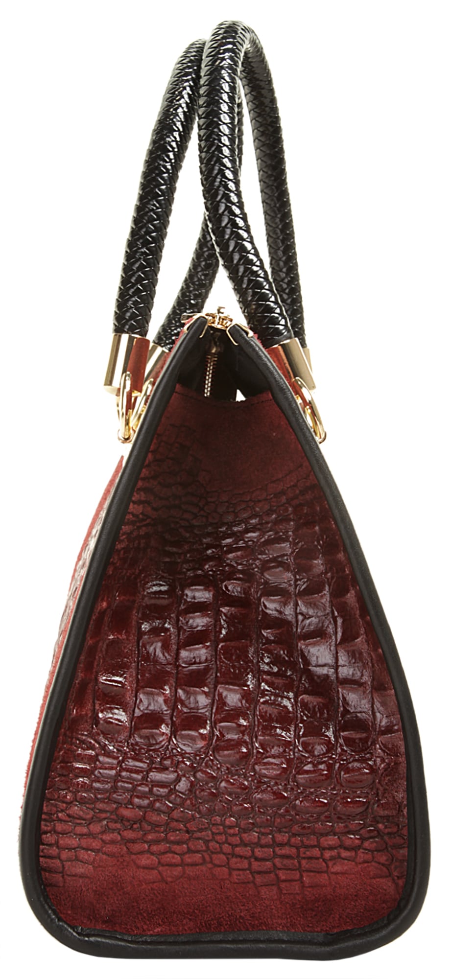 Cluty Henkeltasche echt Leder, Made in Italy
