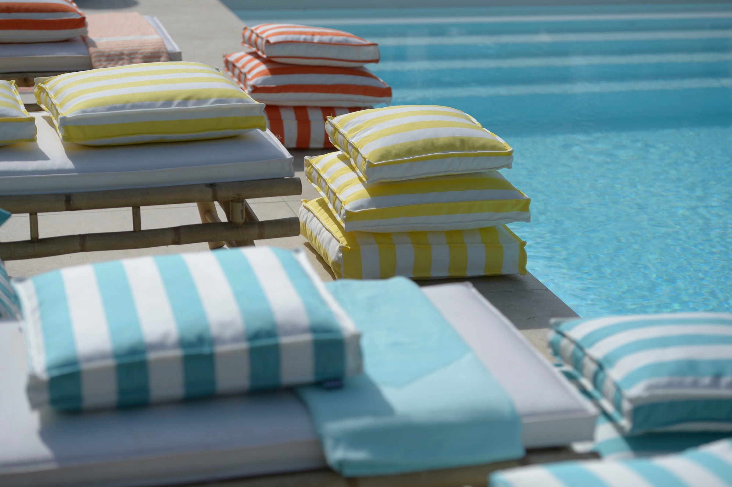 H.O.C.K. Sitzkissen »Classic Streifen« mit Streifen