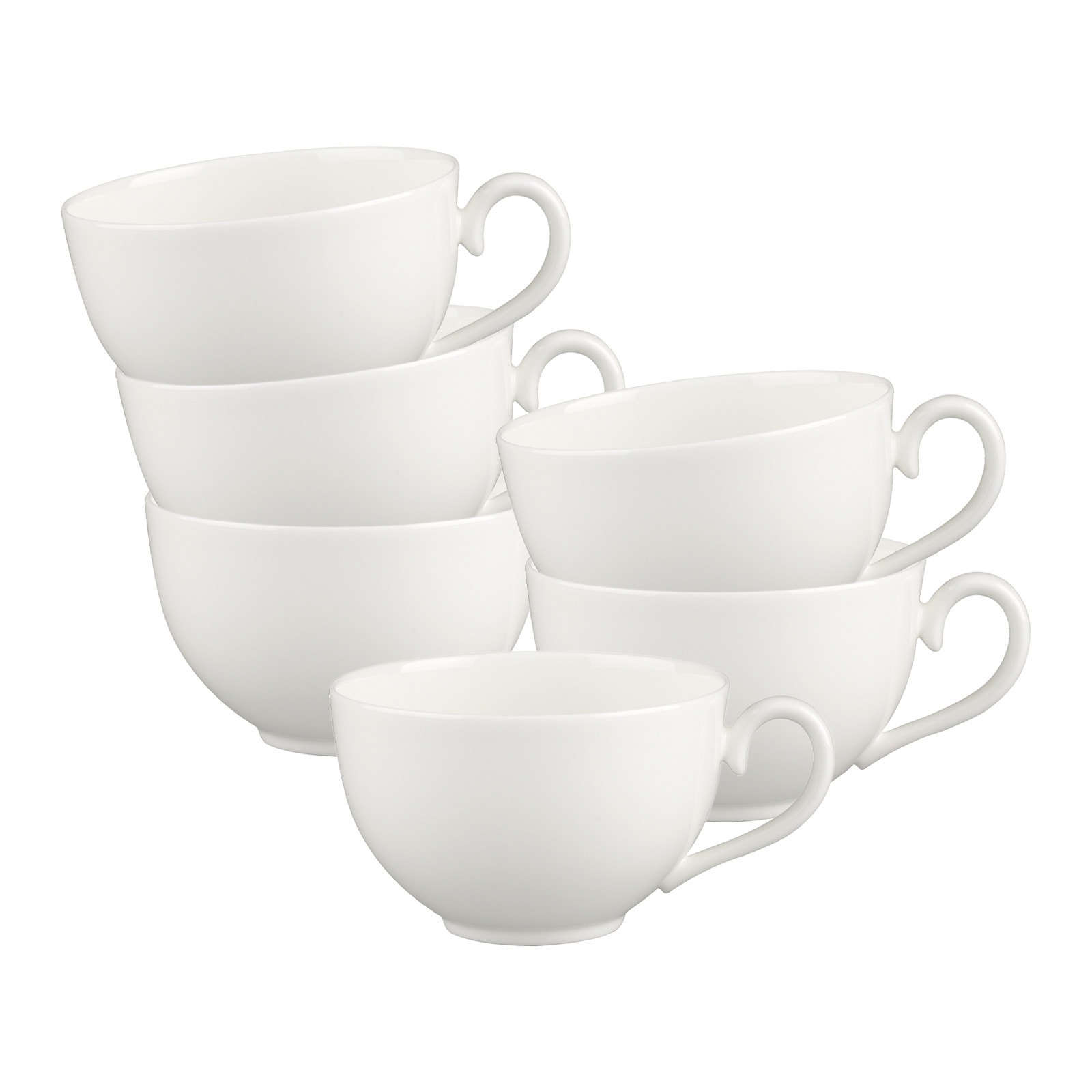 Villeroy & Boch Tasse »Cappuccinotassen White Pearl 310 ml weiß« günstig online kaufen