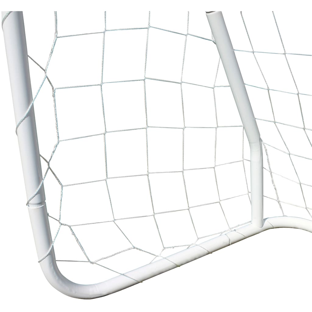 SANDORA Fußballtor »Sandora«, (Set, 2 St.), 124x96x61cm mit weißem Netz