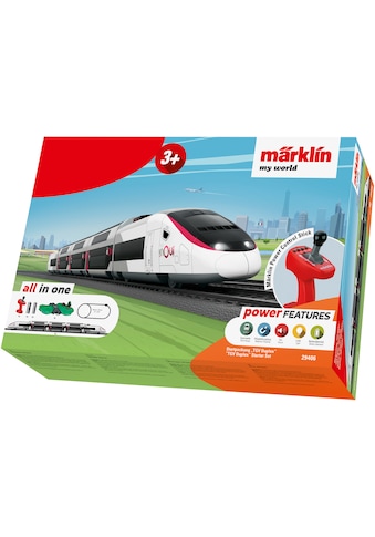Modelleisenbahn-Set »Märklin my world - Startpackung TGV Duplex - 29406«, mit Licht...