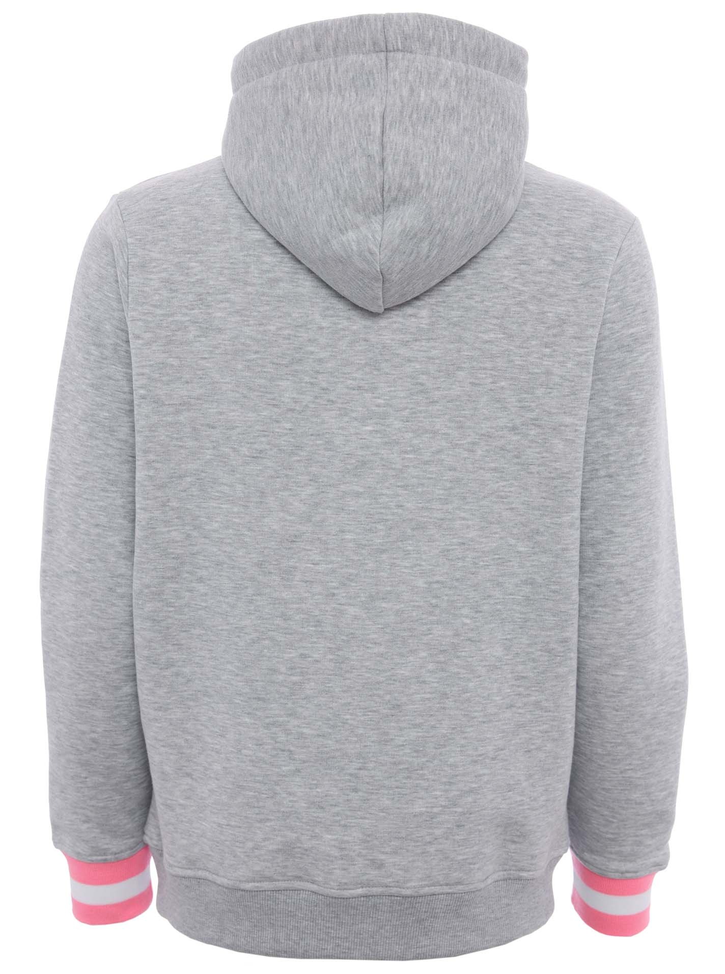 Zwillingsherz Hoodie »"Rahel"«, Mit Kontrastbündchen und Fronttasche