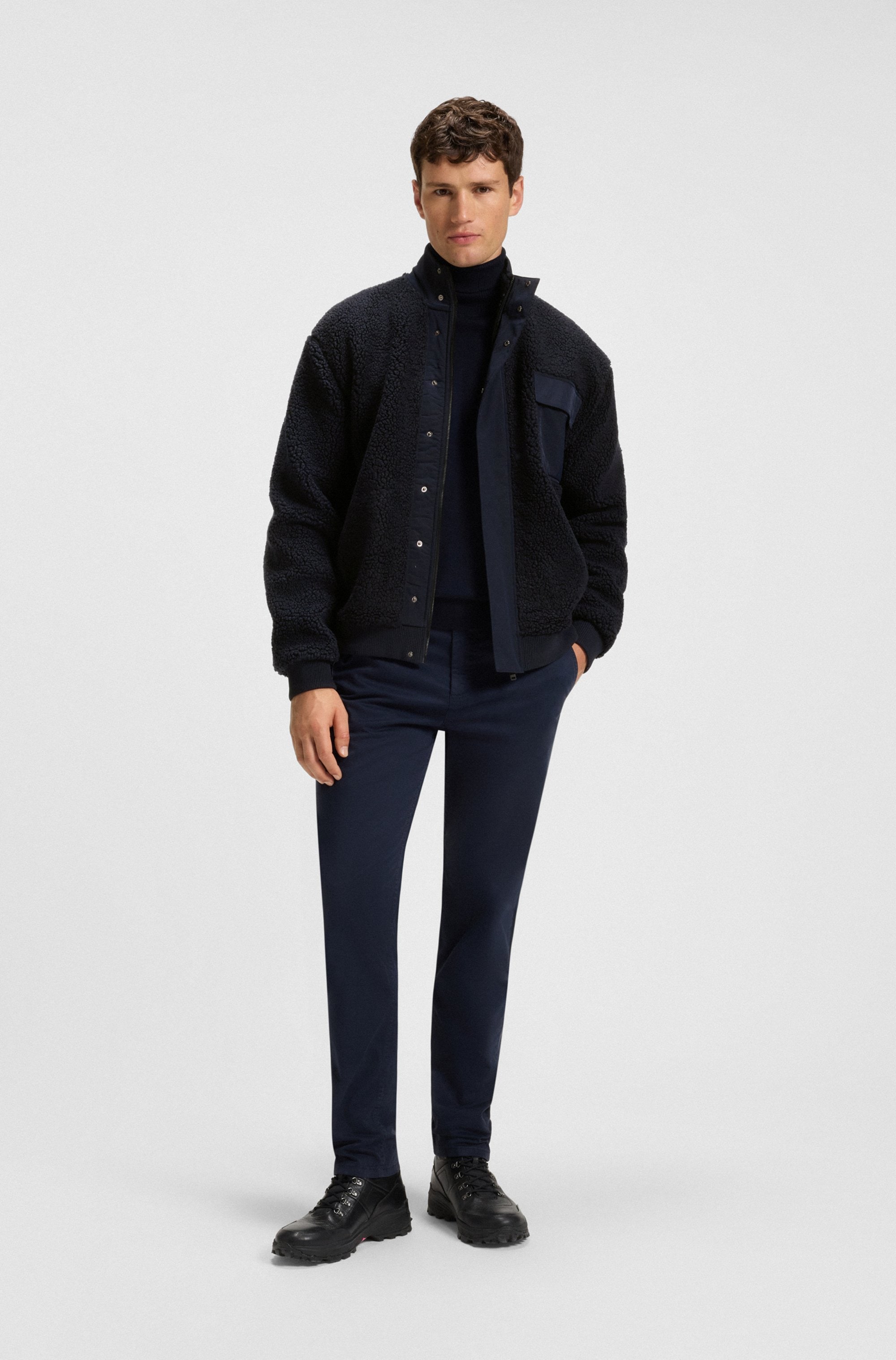 BOSS ORANGE Blouson »Ze cozysolid«