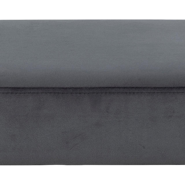 ACTONA GROUP Sitzbank »Ximena«, (1 St.), mit edlem Samtvelours und schwarzen  Metallbeinen, Breite 95 cm auf Rechnung bestellen