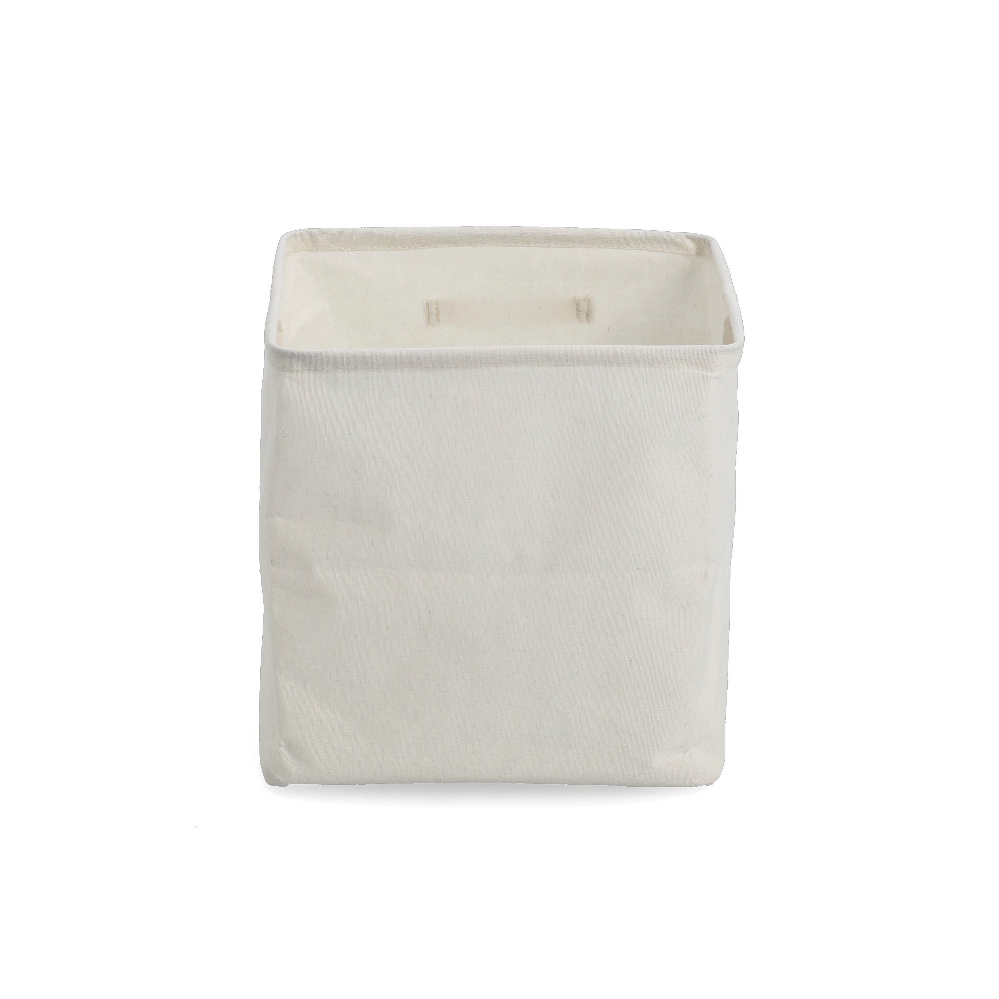 Zeller Present Aufbewahrungsbox »Aufbewahrungsbox, Polyester/Baumwolle, creme« ca. 32x32x32 cm, 3er Set
