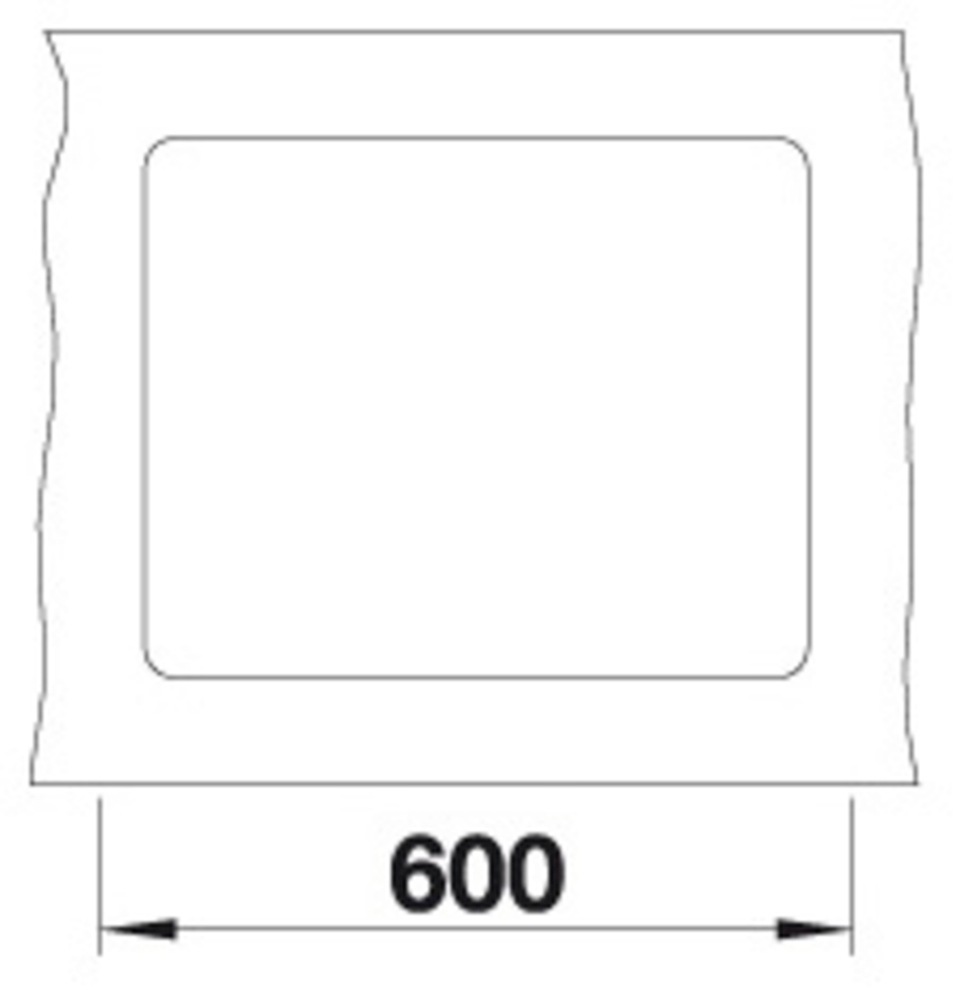 Blanco Granitspüle »SUBLINE 500-F« 1 Stk. tlg. erhältlich in mehreren Farben