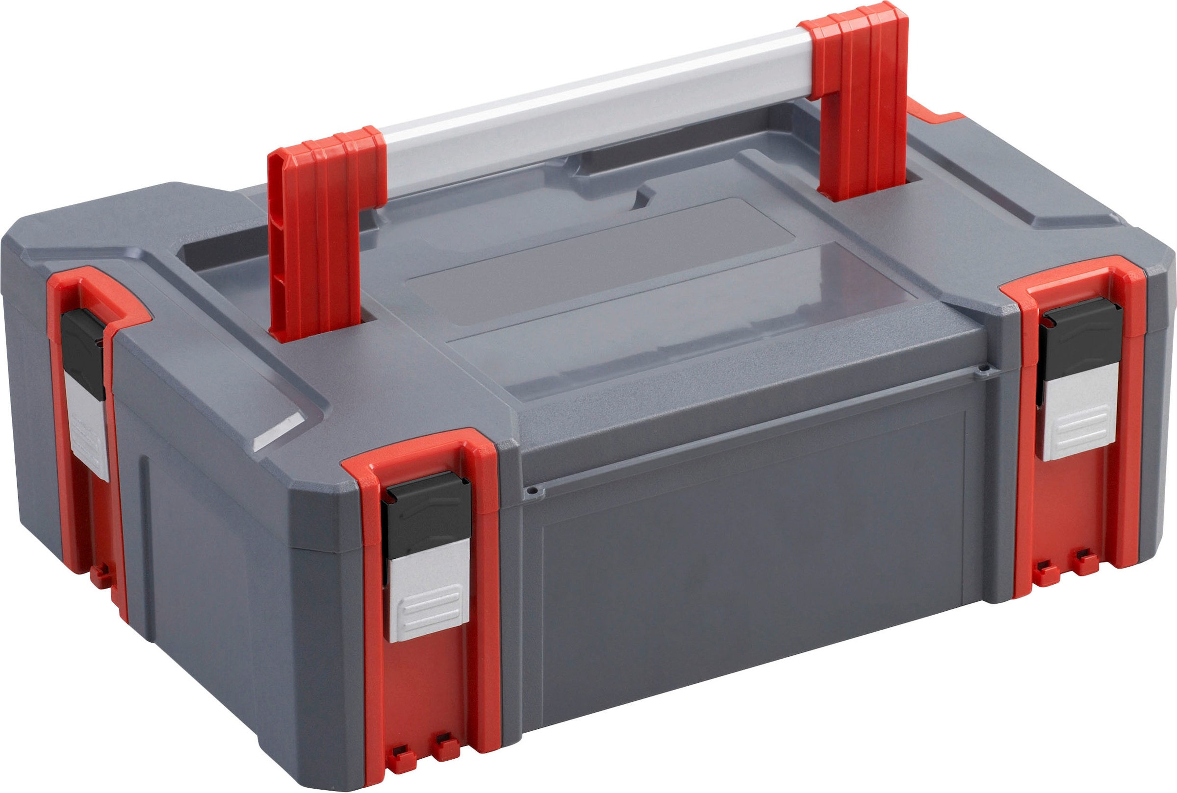 Connex Stapelbox »Größe M - 20,5 Liter Volumen - Individuell erweiterbares System«, 80 kg Tragfähigkeit - Stapelbar - robustem Kunststoff