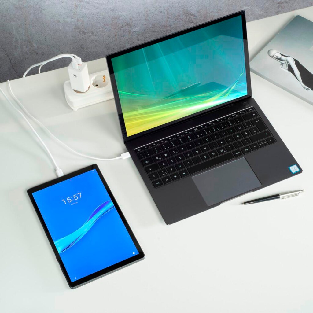 Hama Notebook-Netzteil »Laptop USB-C Ladegerät (Universal-Netzteil, GaN, Power Delivery, 65W)«