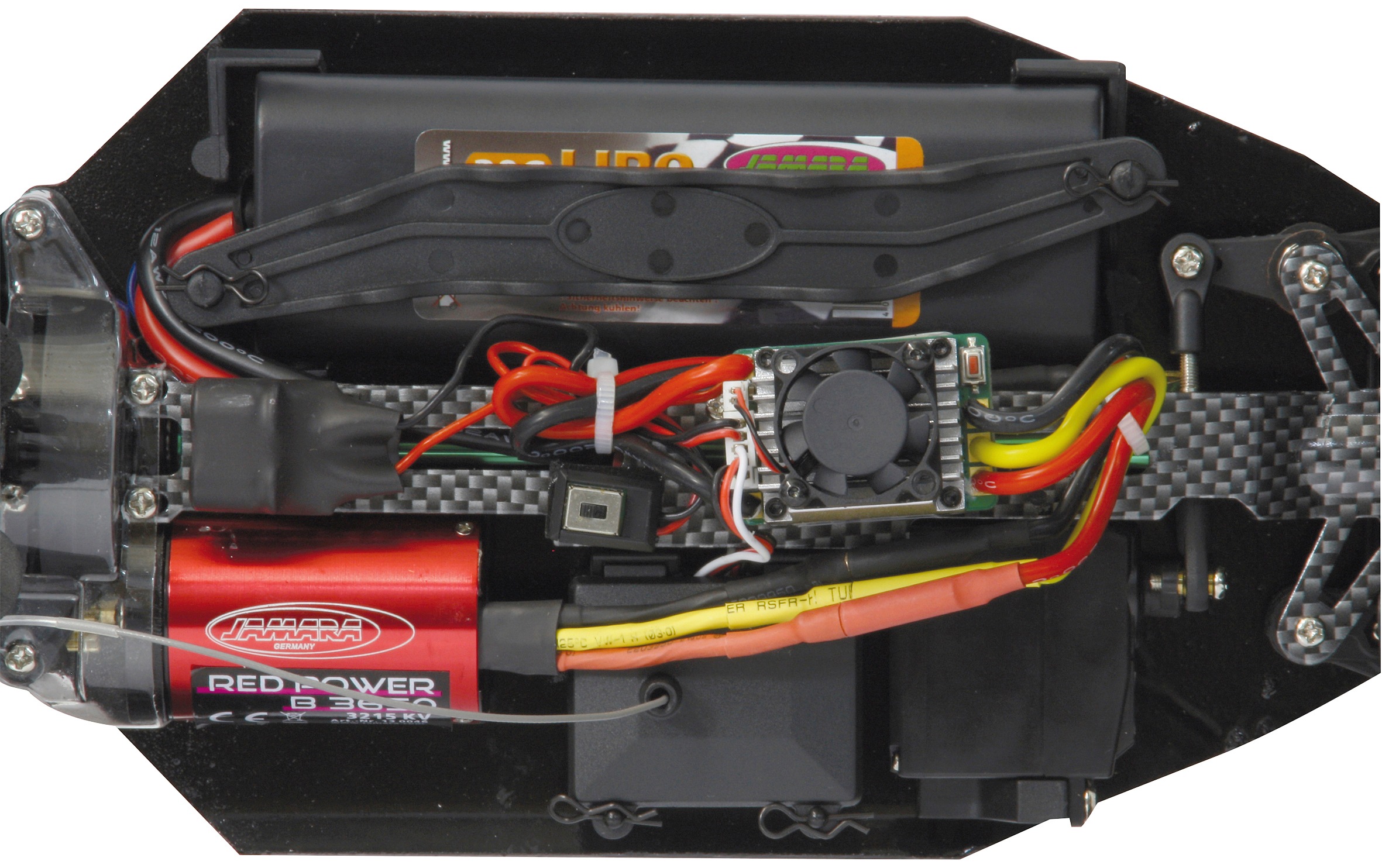Jamara RC-Monstertruck »Tiger Ice Monstertruck BL 4WD«, 1:10, 2,4 GHz, mit LED