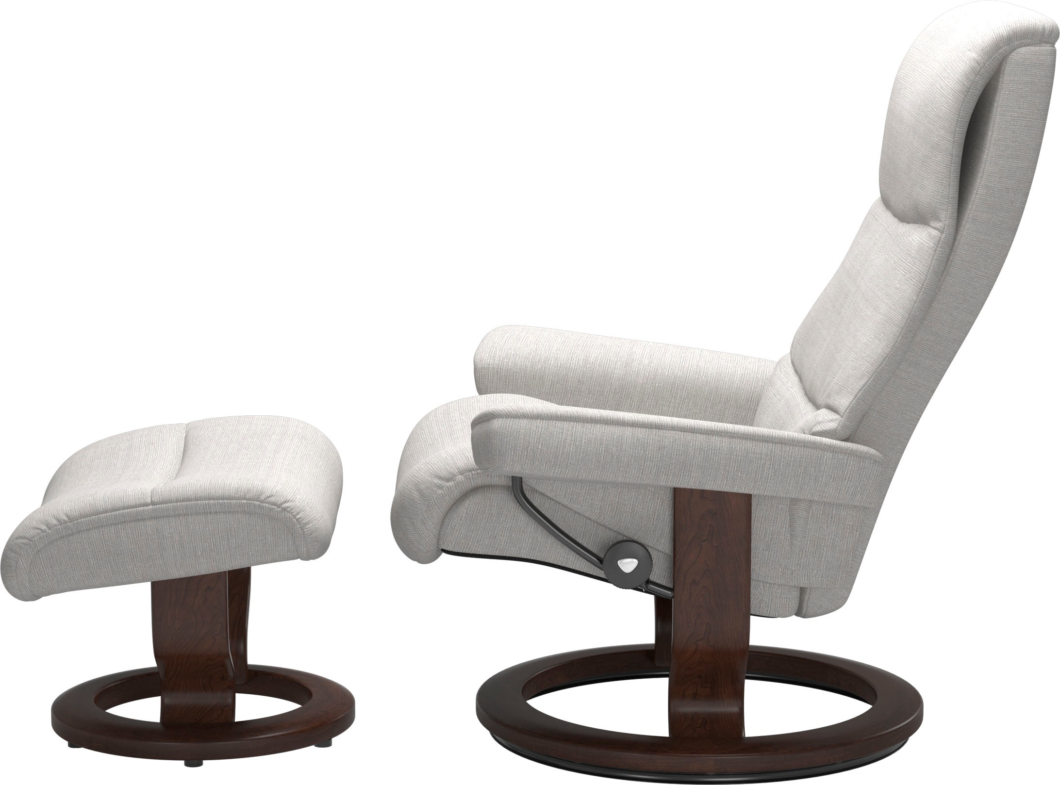 Stressless® Fußhocker »View«, mit Classic Base,Gestell Braun