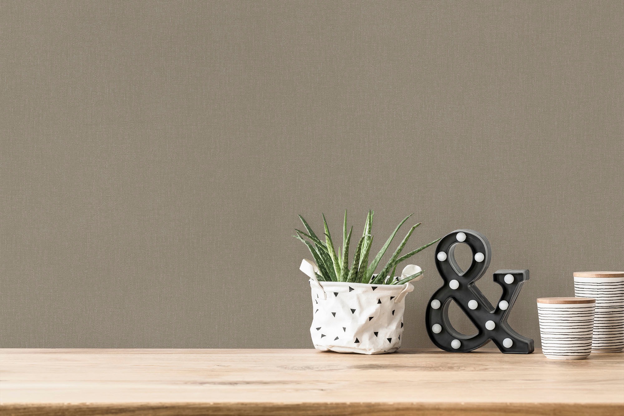 A.S. Création Vliestapete »Terra Unitapete Struktur« gemustert | matt | neutral strukturiert Tapete einfarbig Tapeten Wohnzimmer Schlafzimmer Küche modern Design