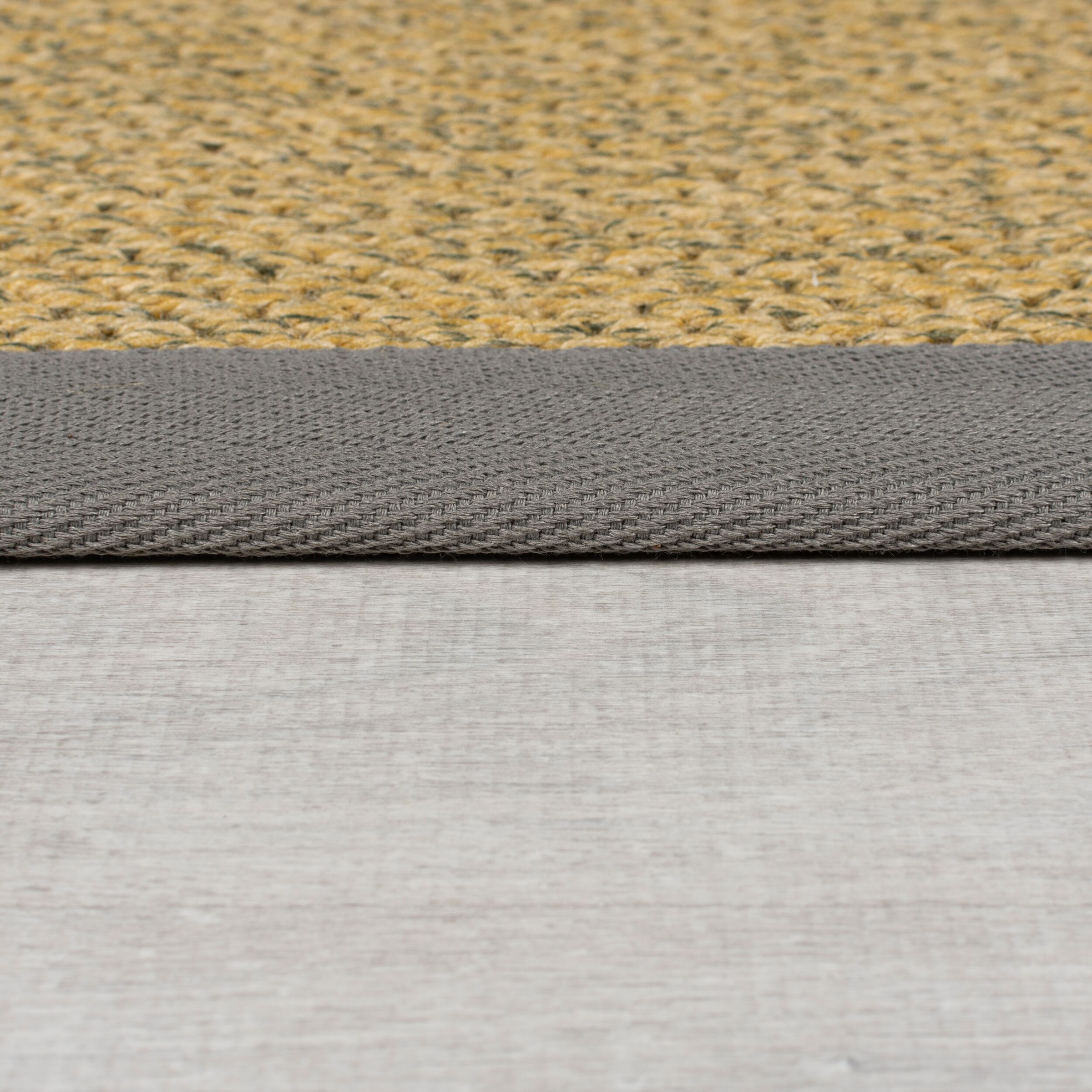 FLAIR RUGS Teppich »Sisal Look«, rechteckig, 6 mm Höhe, Sisal Look Border Indoor Outdoor Bodenläufer Teppich