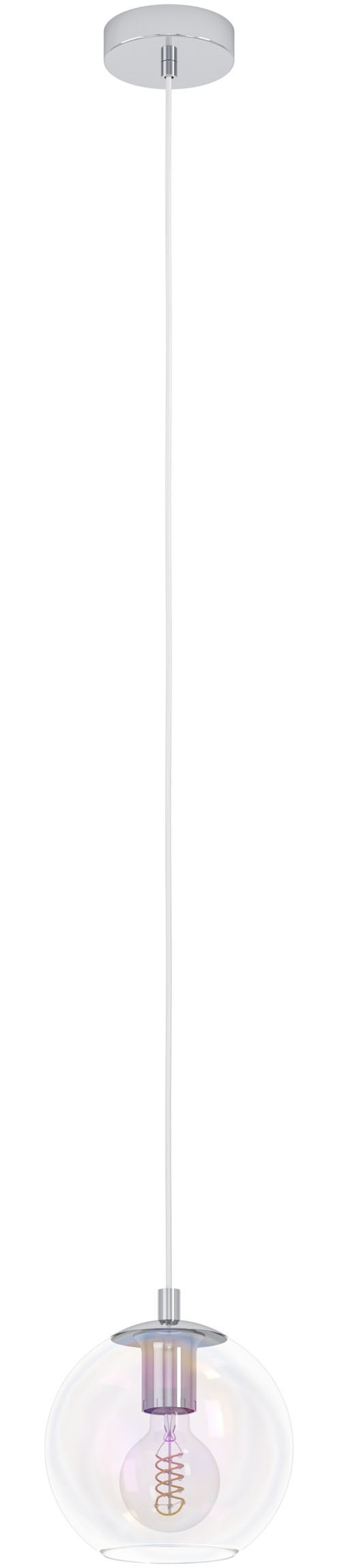 EGLO Hängeleuchte »ARISCANI 2 Pendellampe - Stahl - E27 - 1X60W - IP20« E27 günstig online kaufen